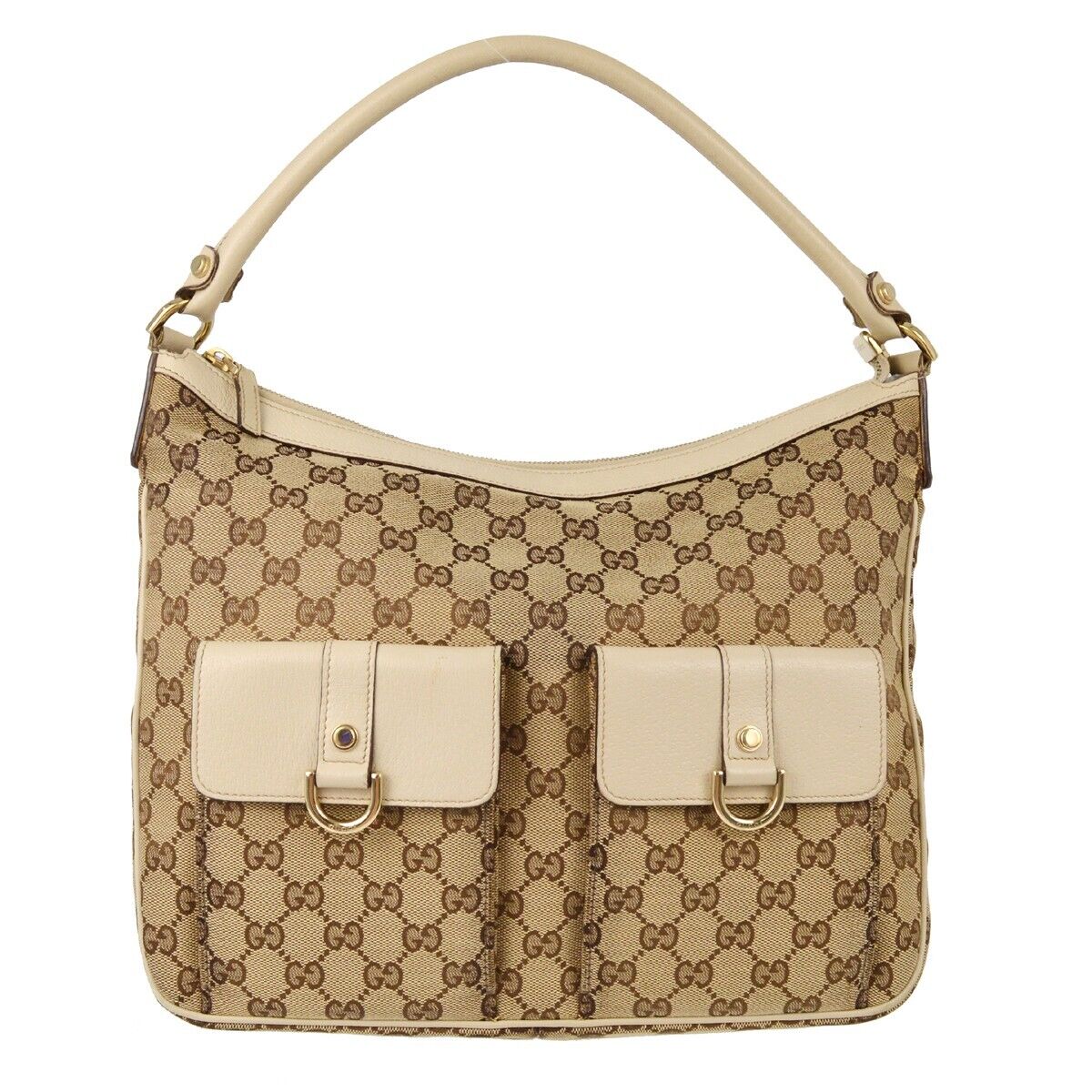 Gucci Beige Gg Shoulder Bag