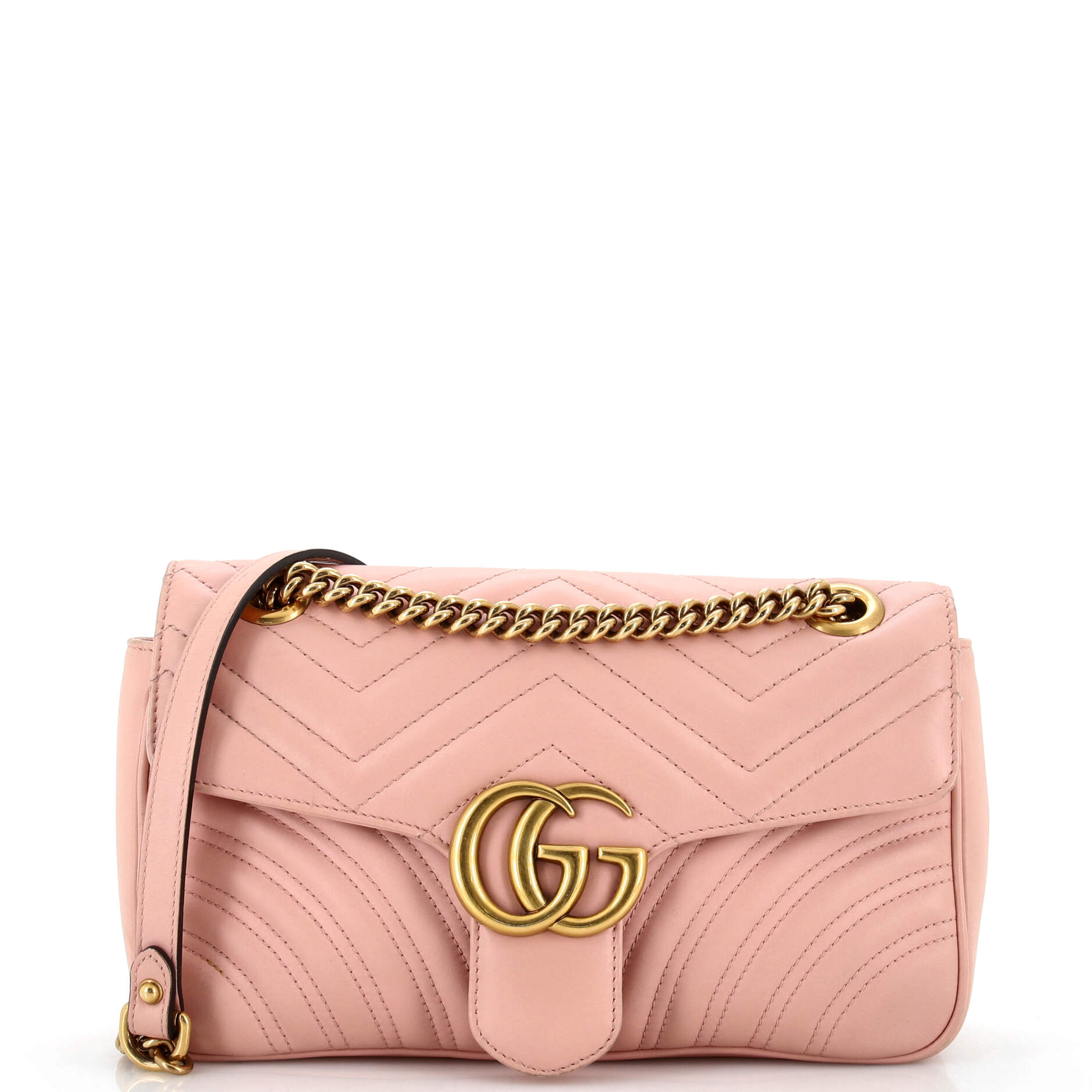 Gucci Gg Marmont Flap Bag Matelasse