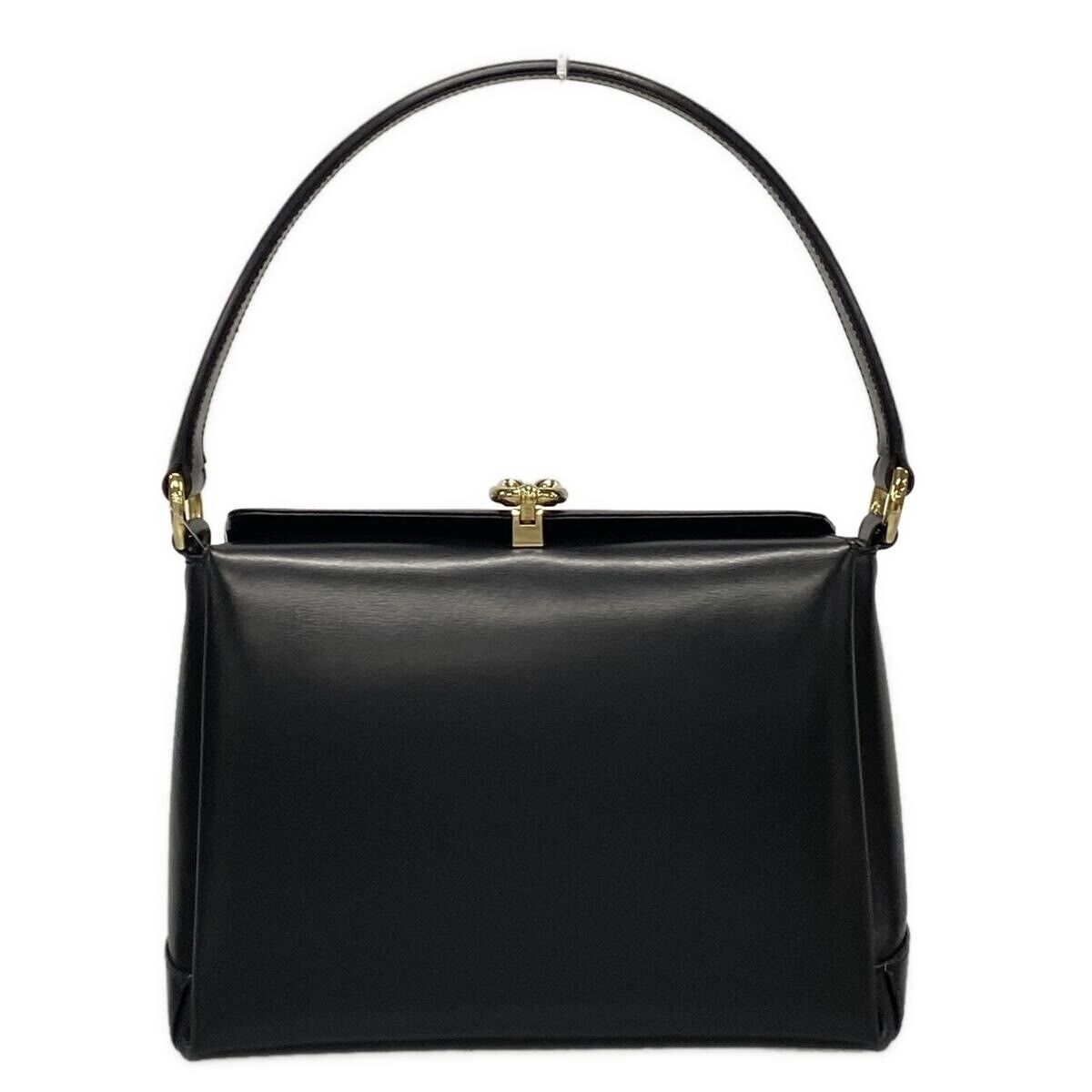 Gucci Horseshoe Black Leather