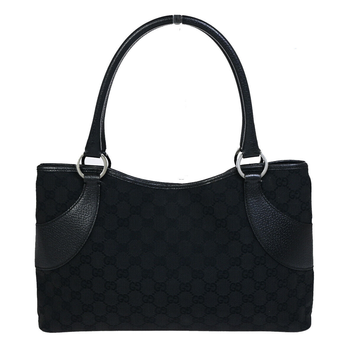 Gucci Logo Gg Pattern Shoulder Tote Bag