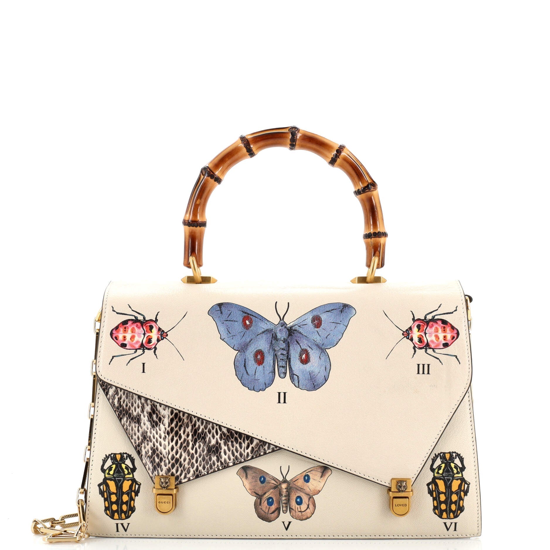Gucci Ottilia Top Handle Bag Painted