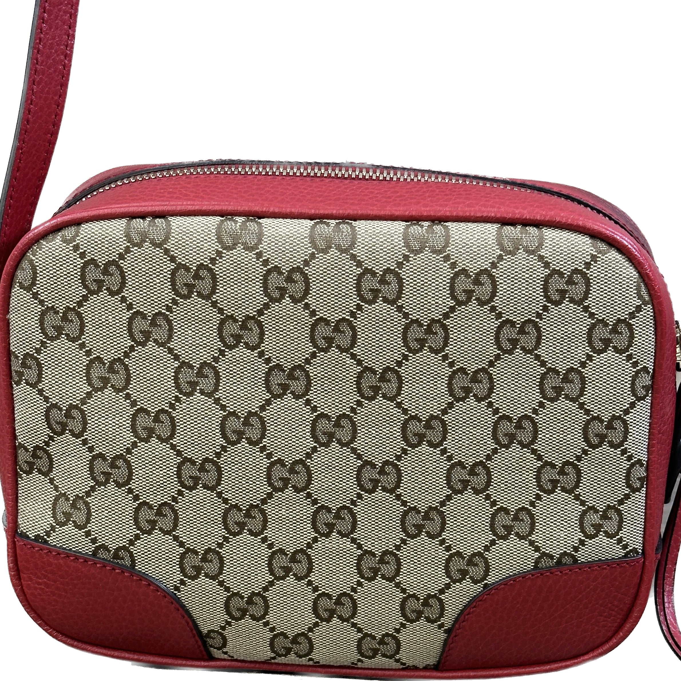Gucci Bree Crossbody GG Red Leather