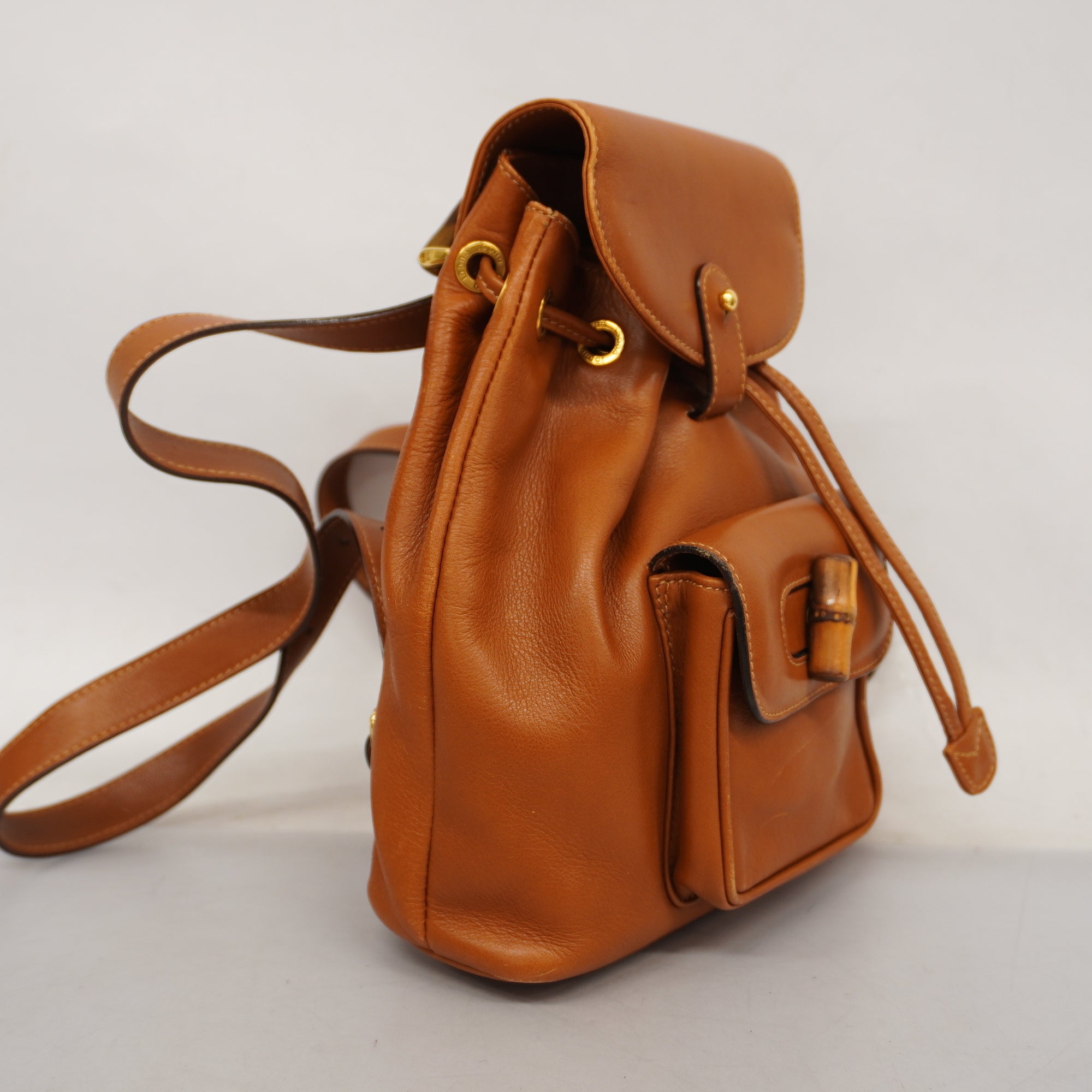 Gucci Bamboo Rucksack 003 2058 0030 Undefined,Leather Backpack Brown