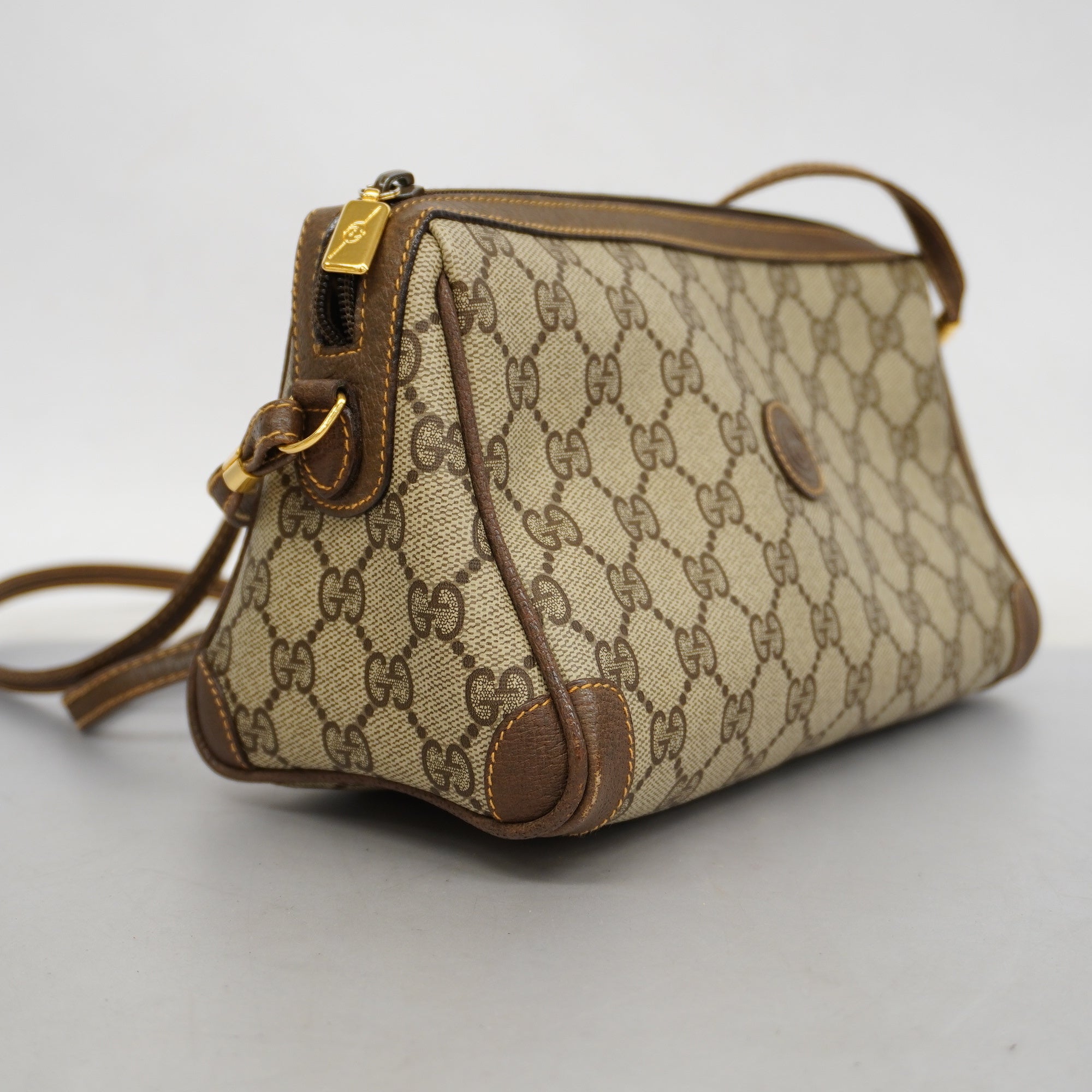 Gucci Shoulder Bag 007 161 0042 GG Supreme Shoulder Bag Beige,Brown