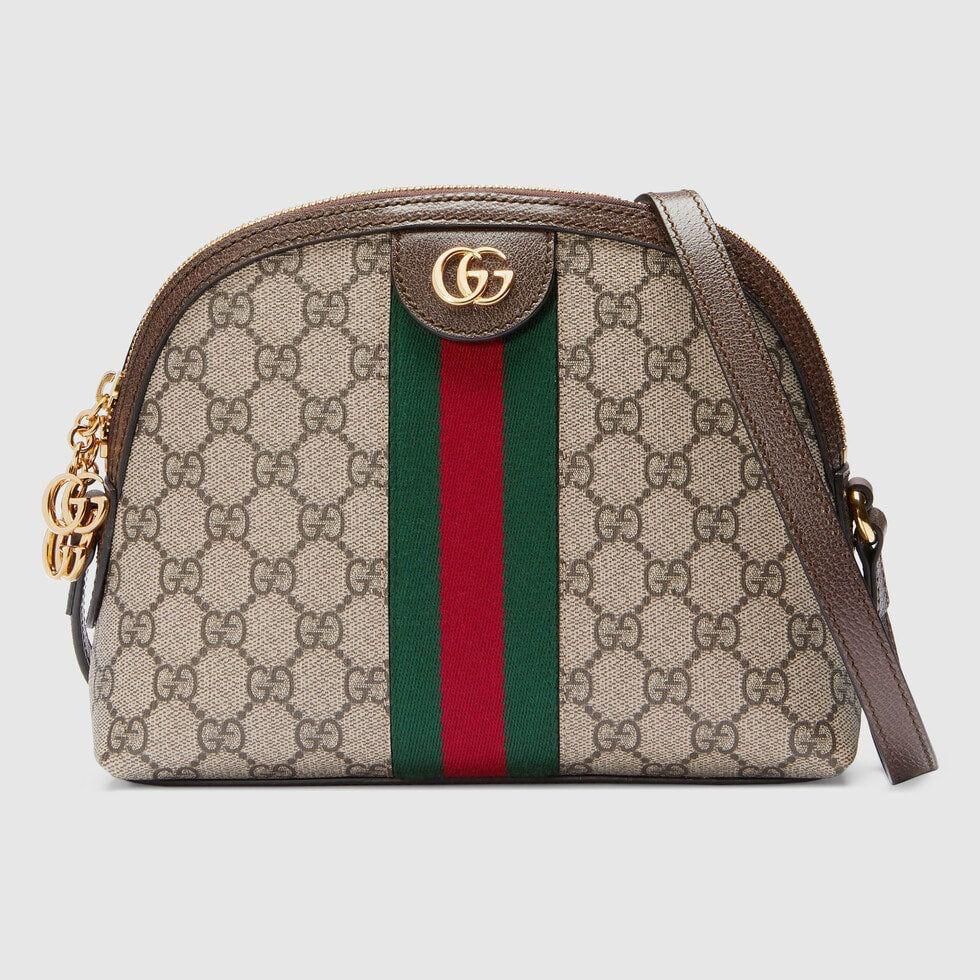Gucci Supreme Ophidia Rounded Top Shoulder Crossbody Handbag