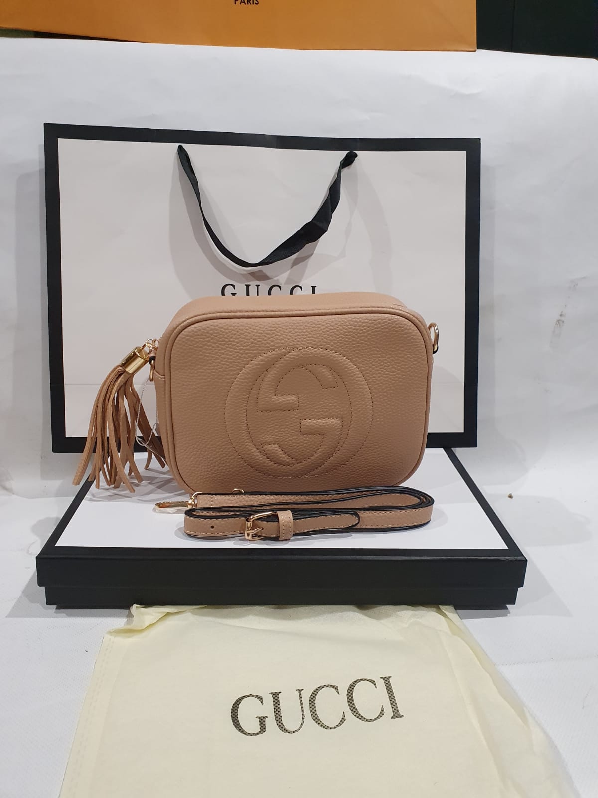 Gucci Disco Soho Handbag Detachable Strap 