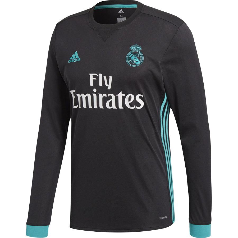 Real Madrid CF Away Long Sleeve Jersey 2017/18 Adults