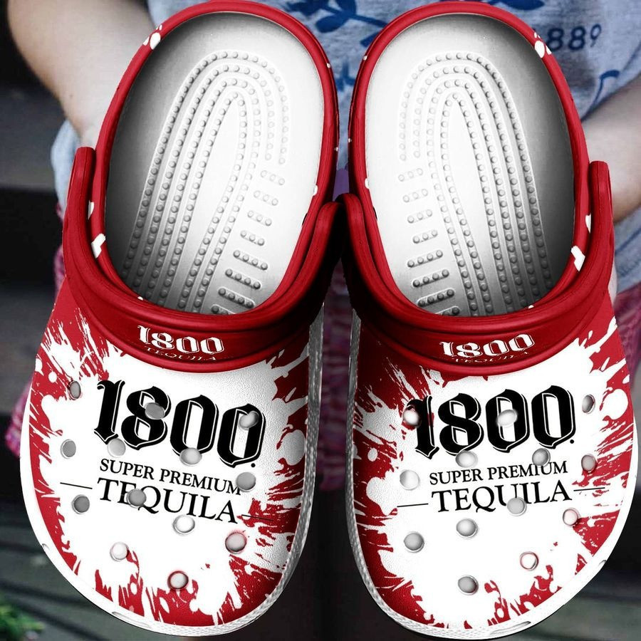 1800 Super Tequila Classic Water Rubber Crocs Comfortable Clogs Shoes For Men And Women