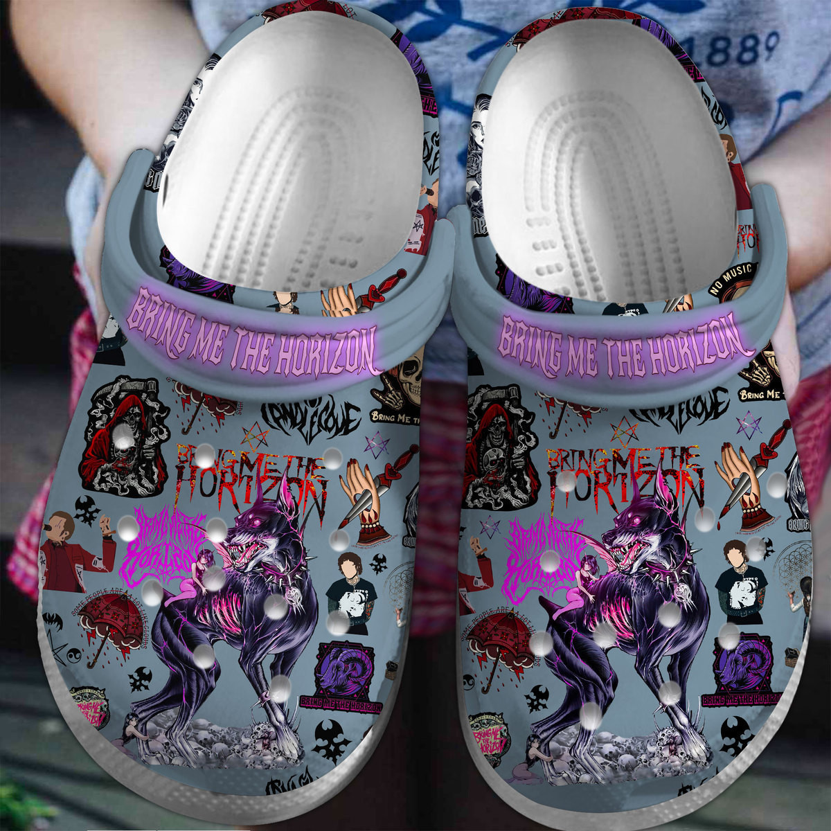 Bring Me The Horizon Music Crocs
