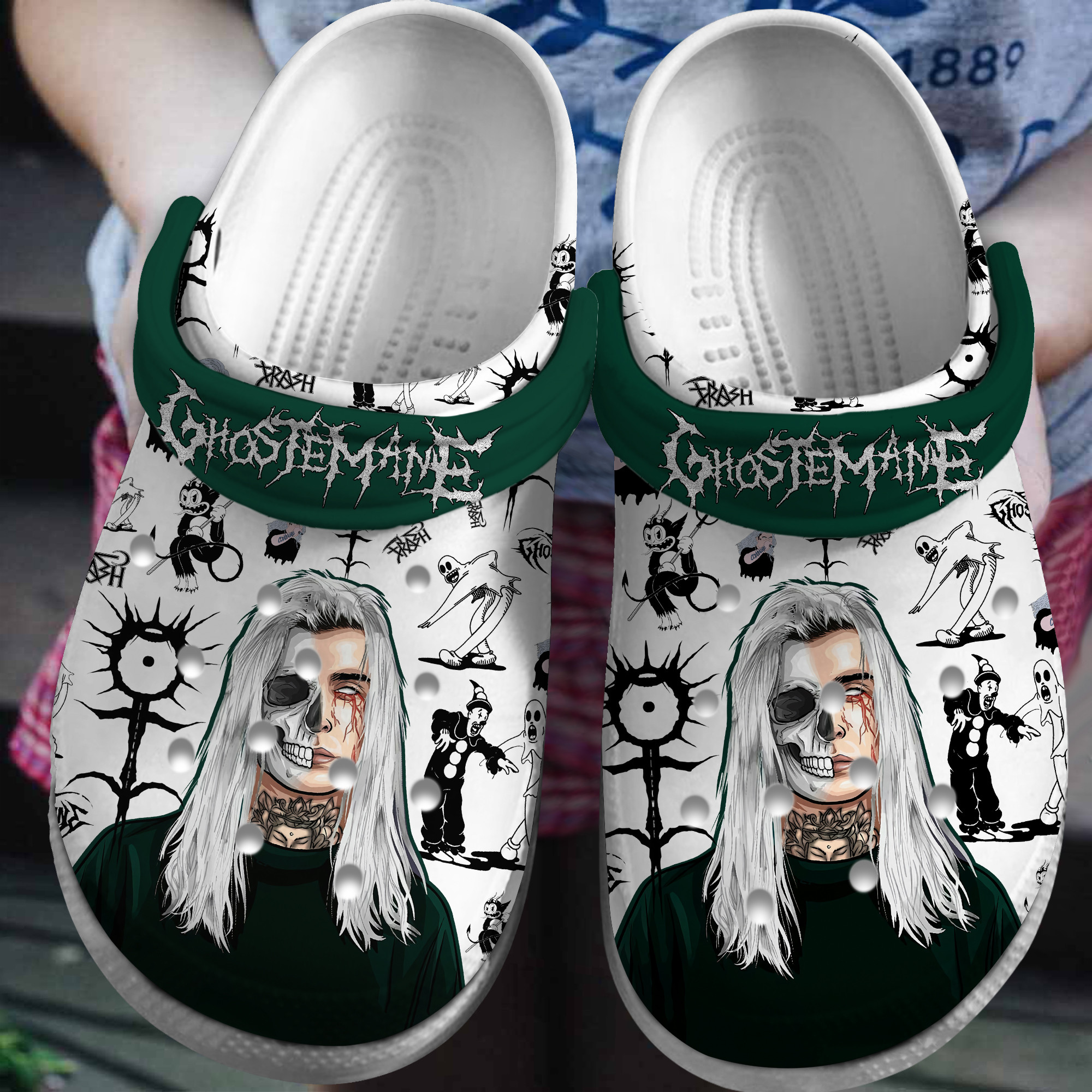 Ghostemane Music Crocs Crocband Clogs