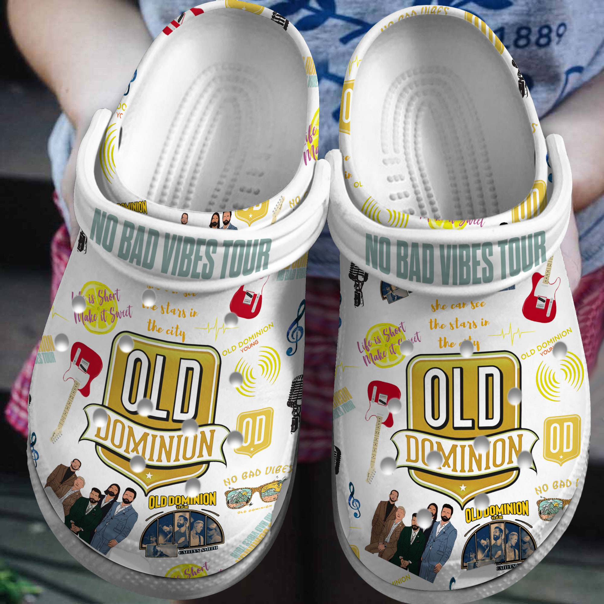 Old Dominion Music Crocs Crocband Clogs