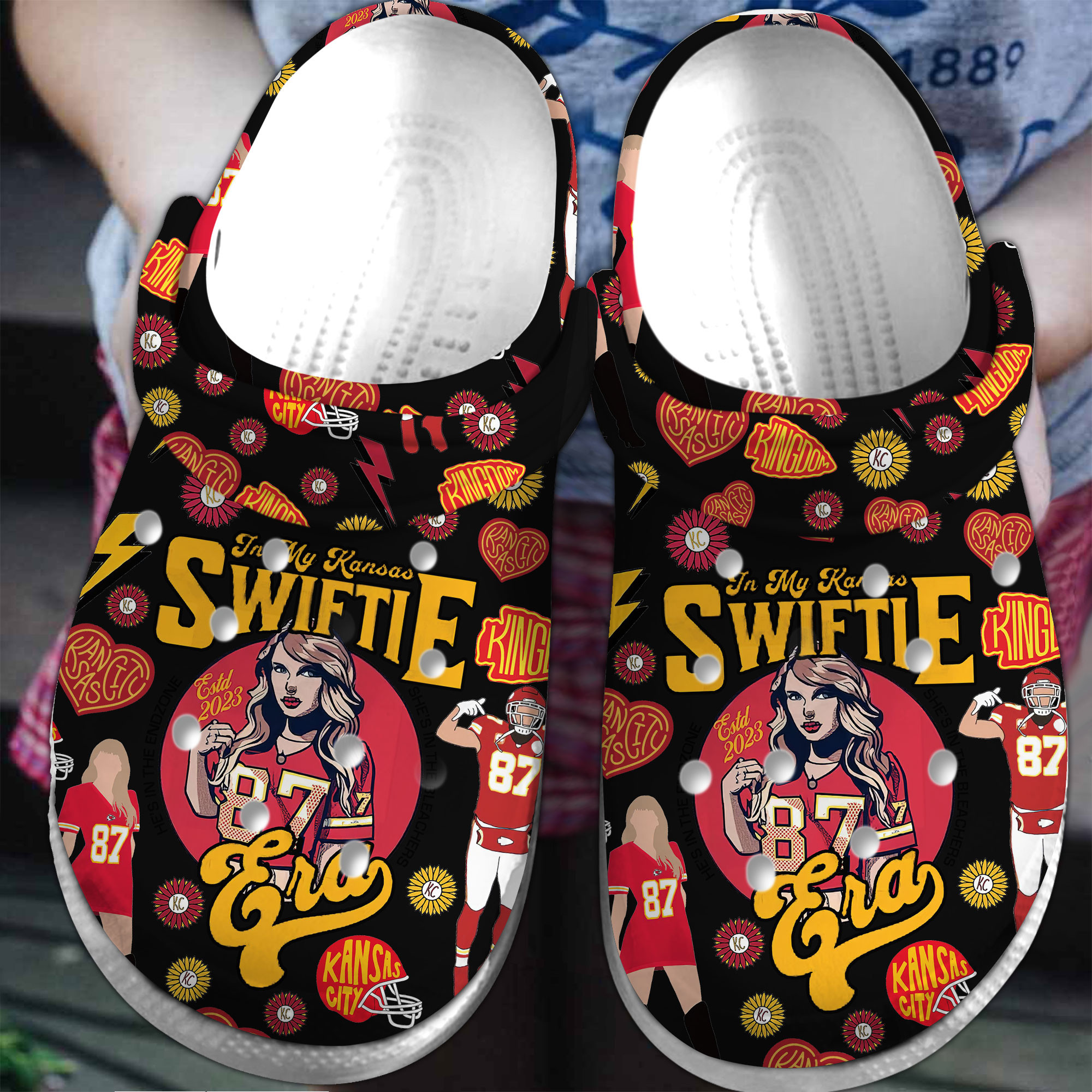 Taylor Swift Music Crocs Crocband Clogs