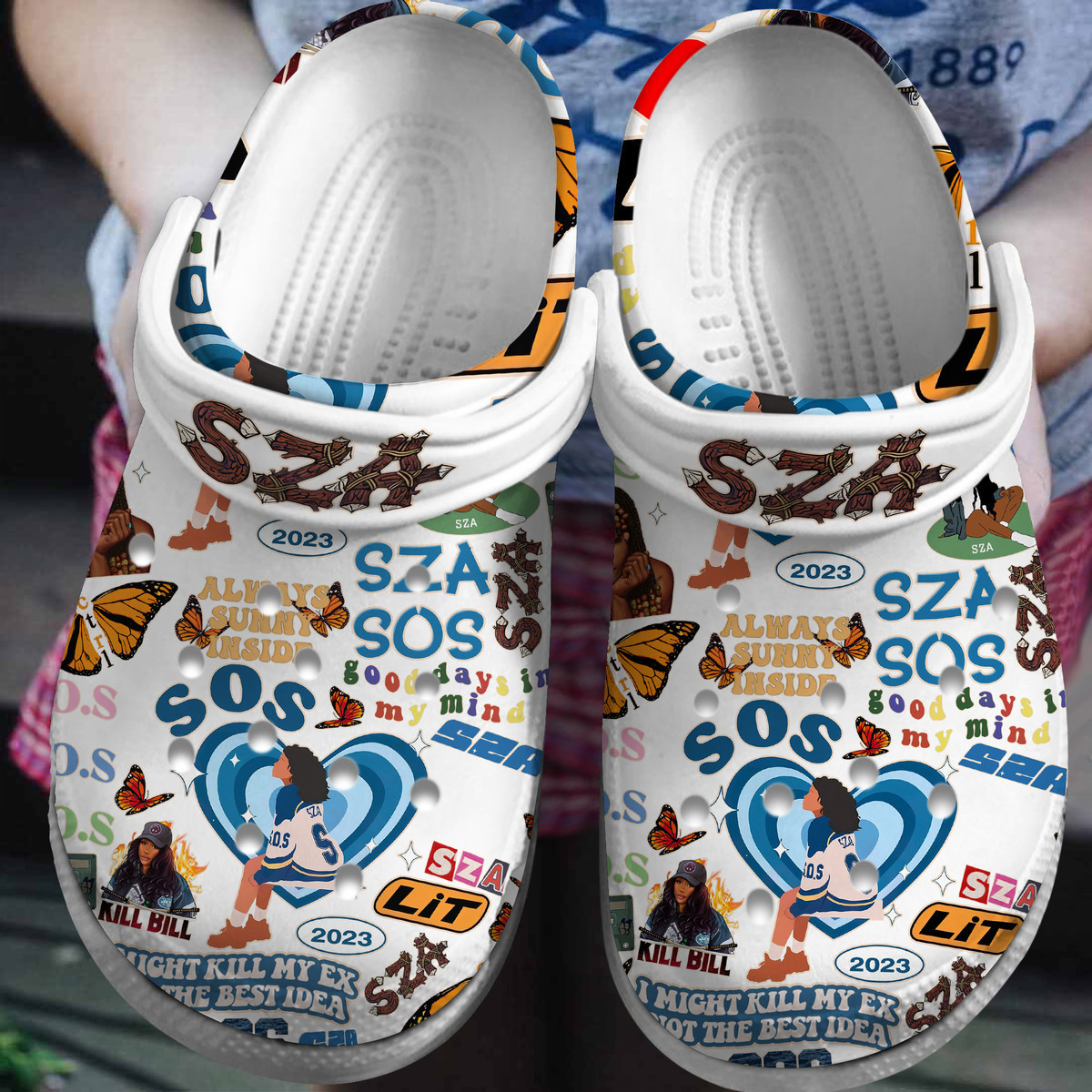 Sza Crocs Sza Music Crocband Clogs