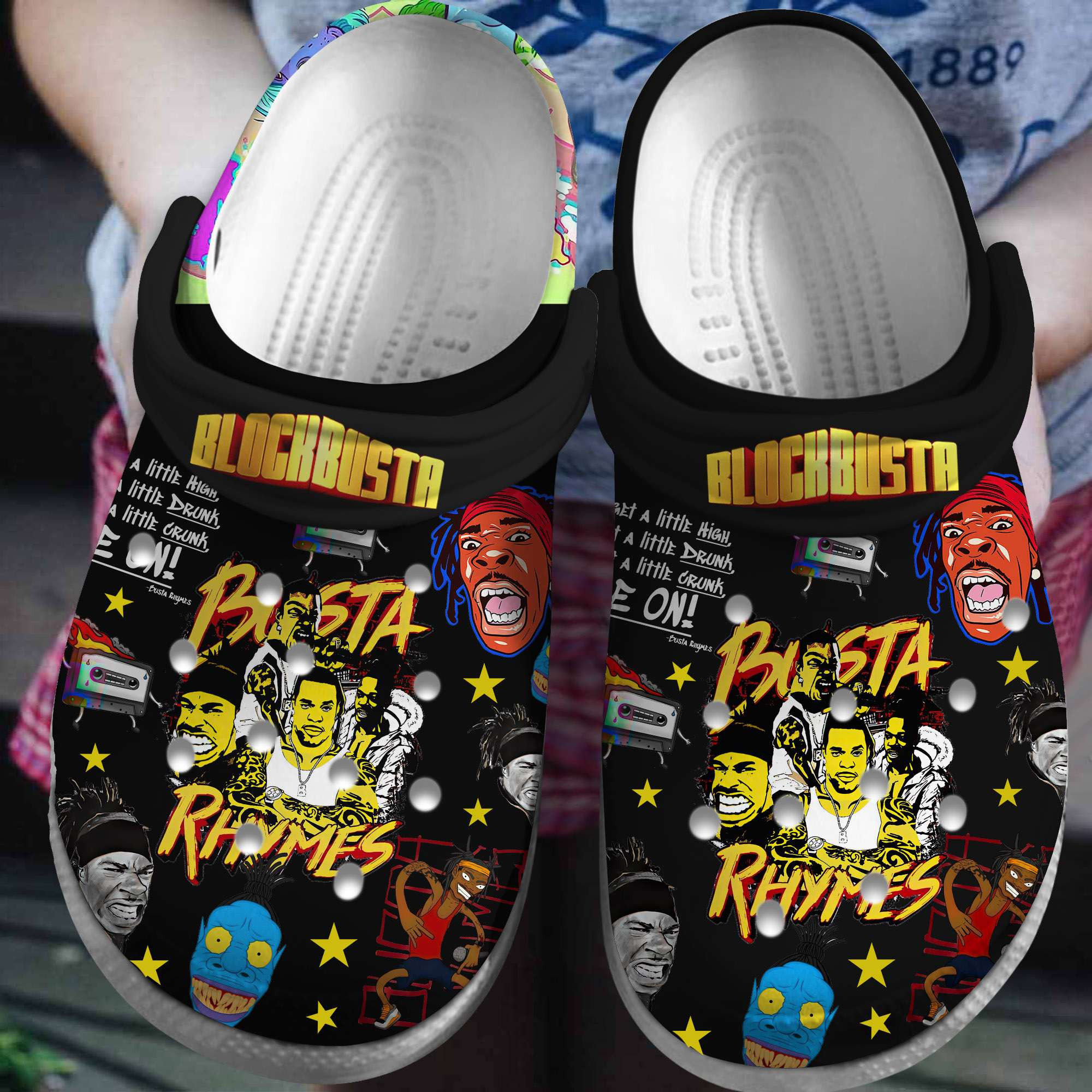 Busta Rhymes Music Crocs Crocband Clogs Shoes