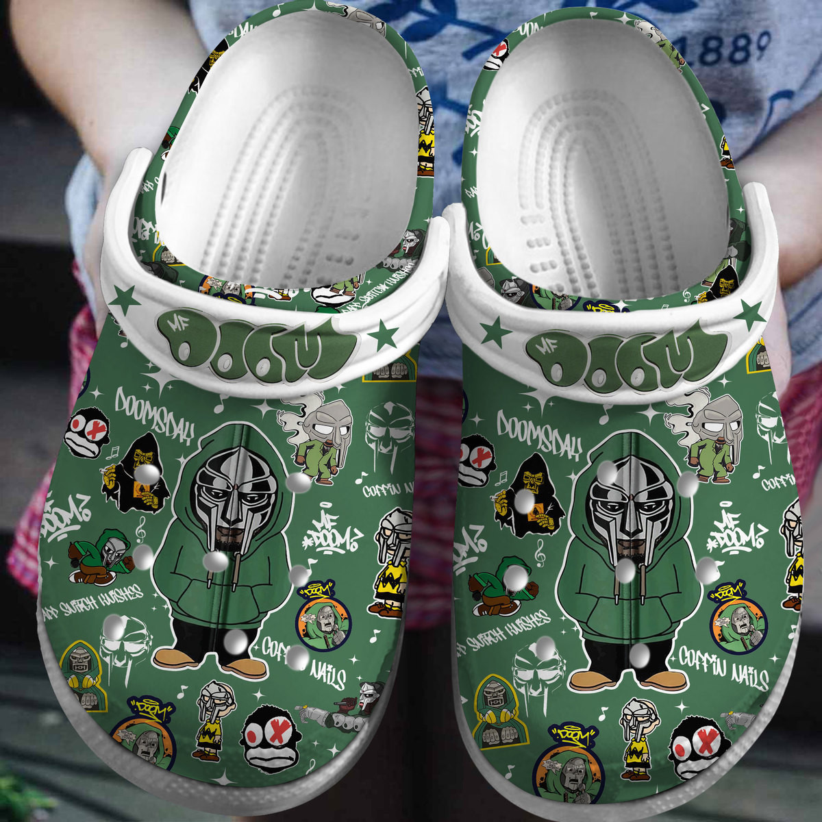 Mf Doom Music Crocs Crocband Clogs