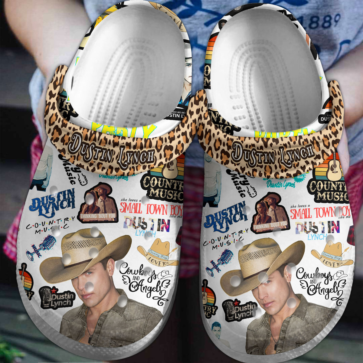 Dustin Lynch Music Crocs Crocband Clogs