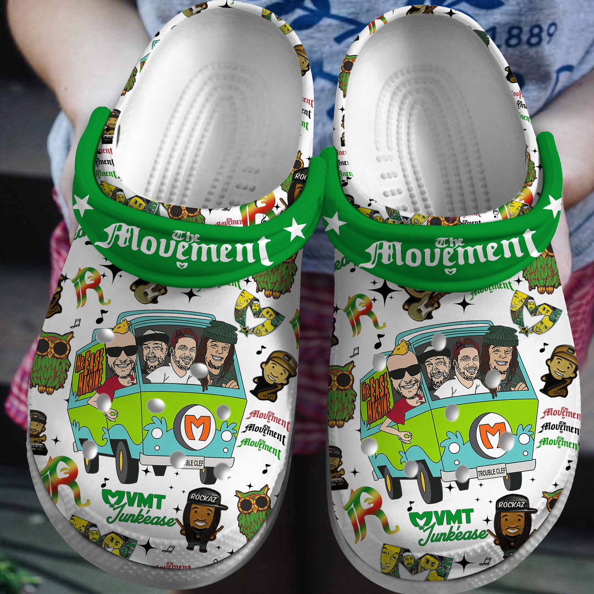 The Movement Music Crocs Crocband Clogs Shoes