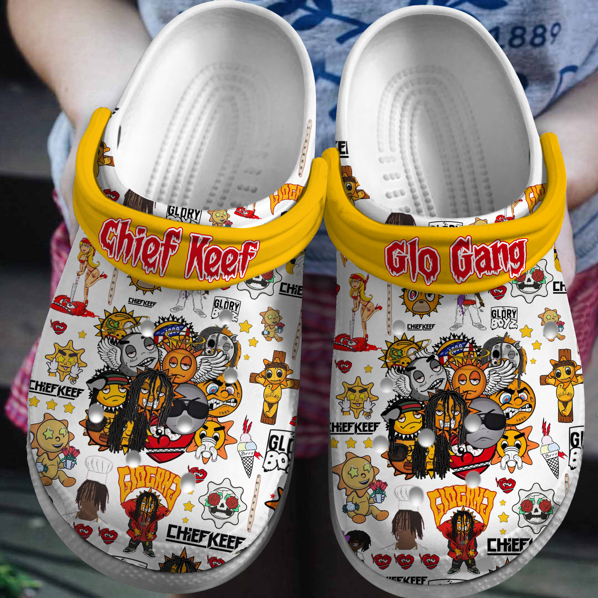 Chief Keef Musiccrocs Crocband Clogs Shoes