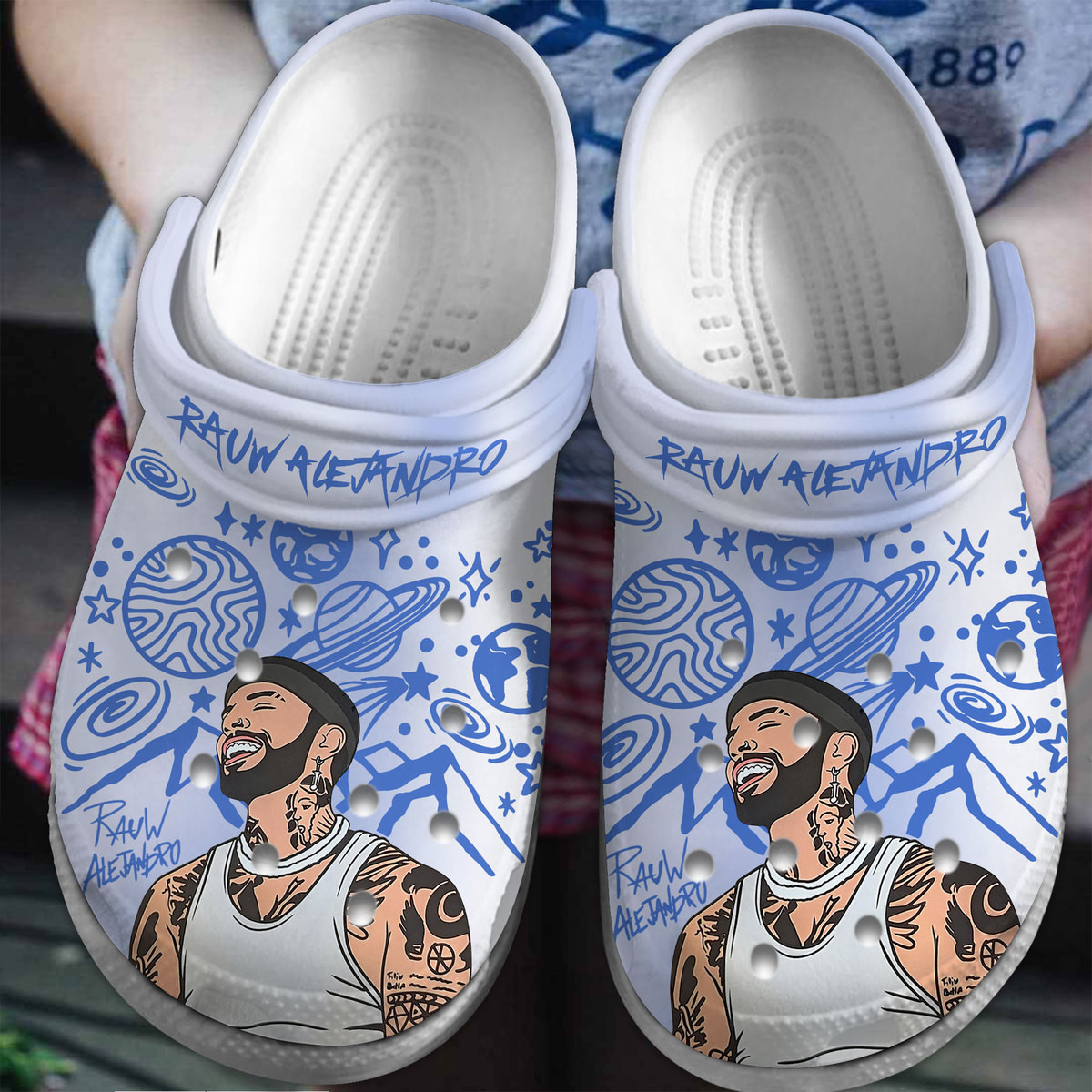 Rauw Alejandro  Crocs Crocband Clogs Shoes