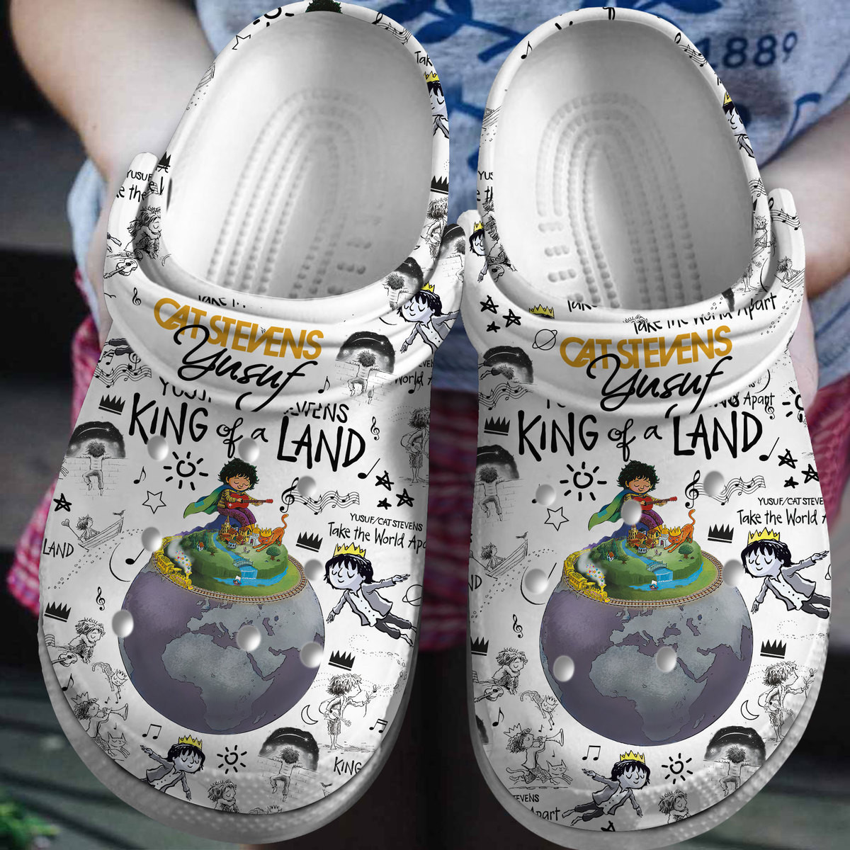 Cat Stevens  Crocs Crocband Clogs Shoes