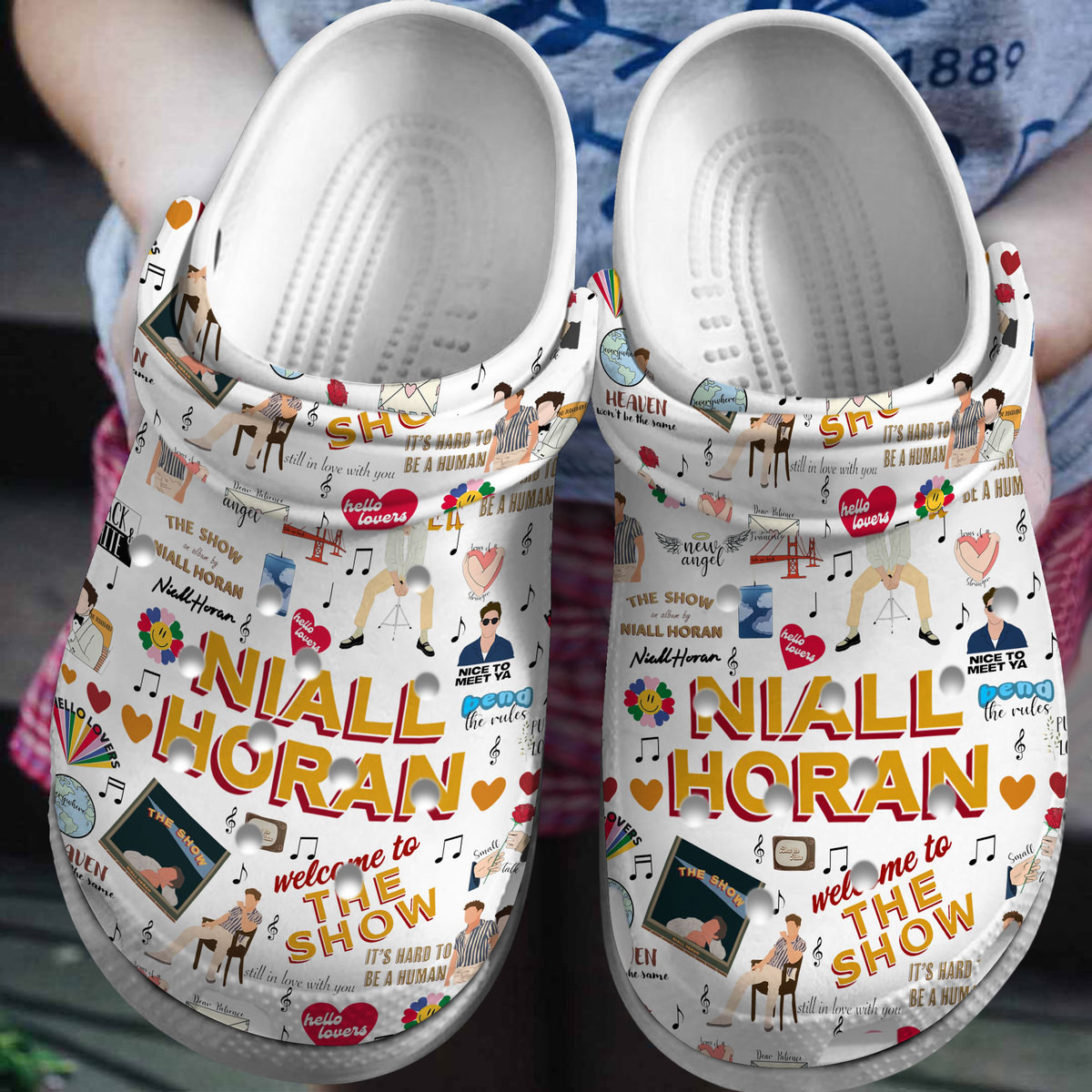 Niall Horan  Crocs Crocband Clogs Shoes
