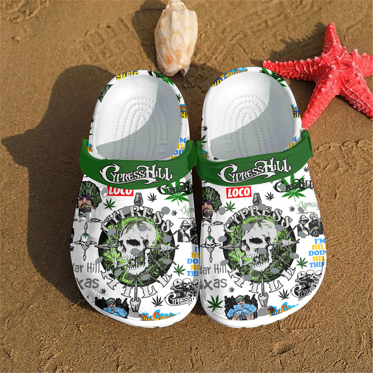 Cypress Hill  Crocs Crocband Clogs Shoes