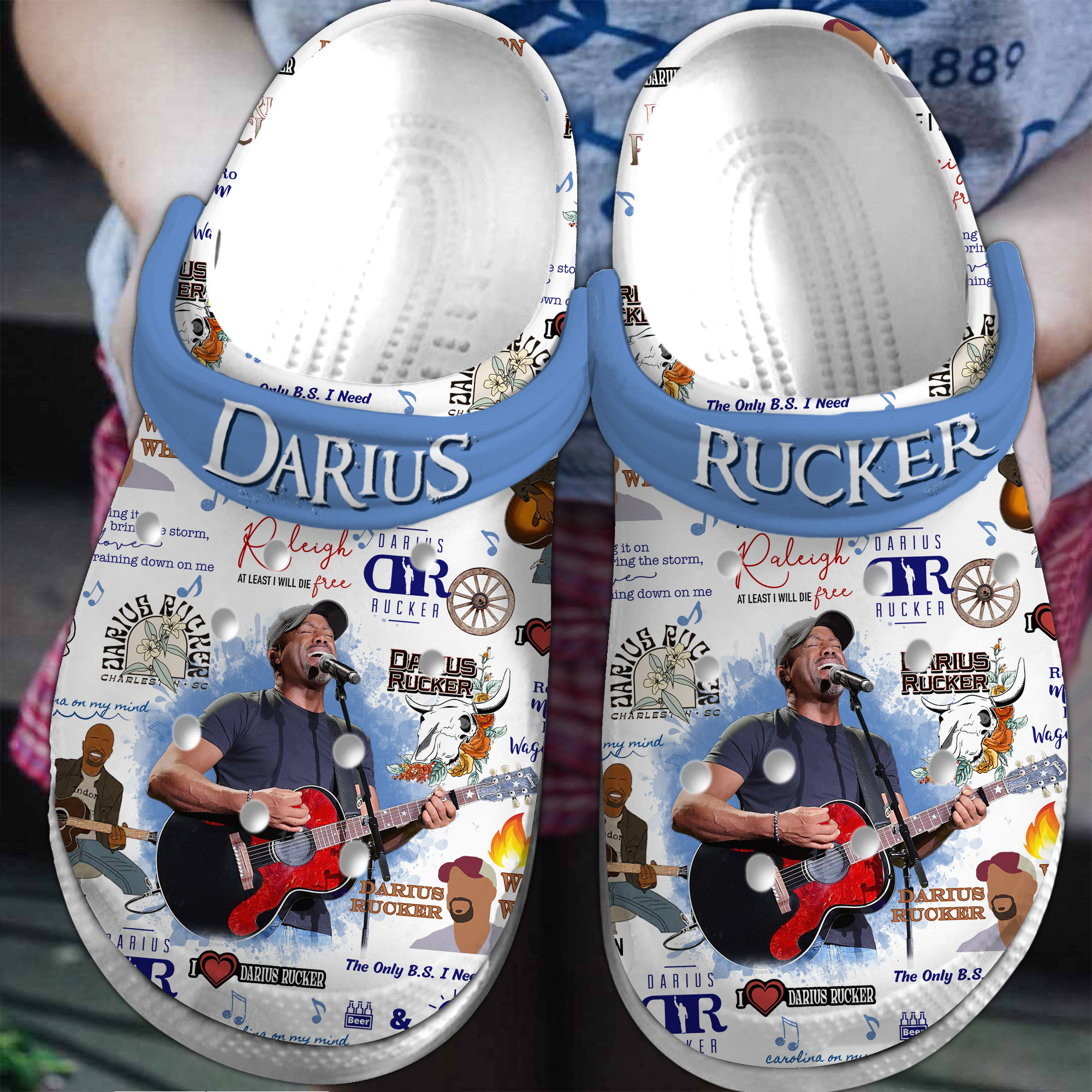 Darius Rucker  Crocs Crocband Clogs Shoes