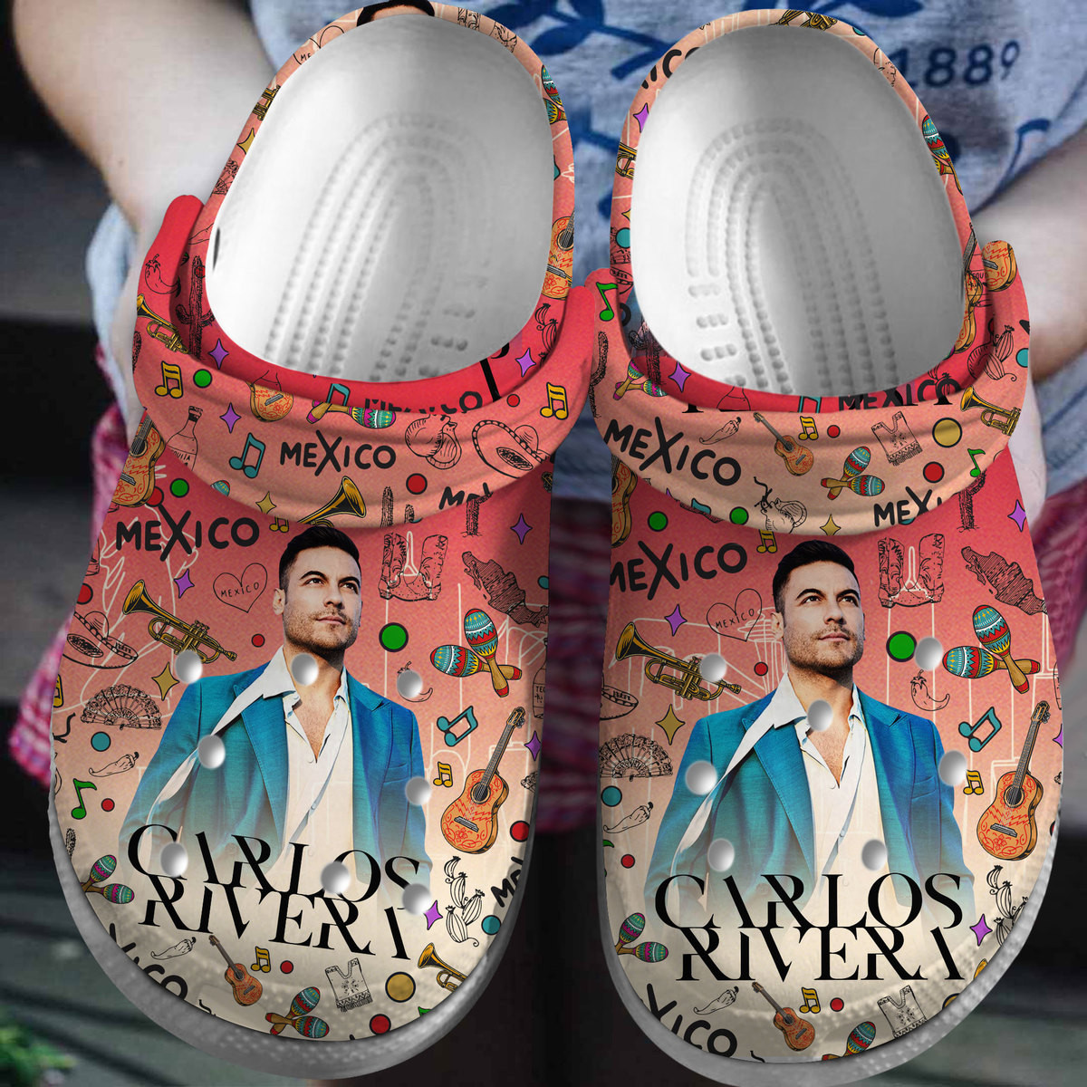 Carlos Rivera  Crocs Crocband Clogs Shoes