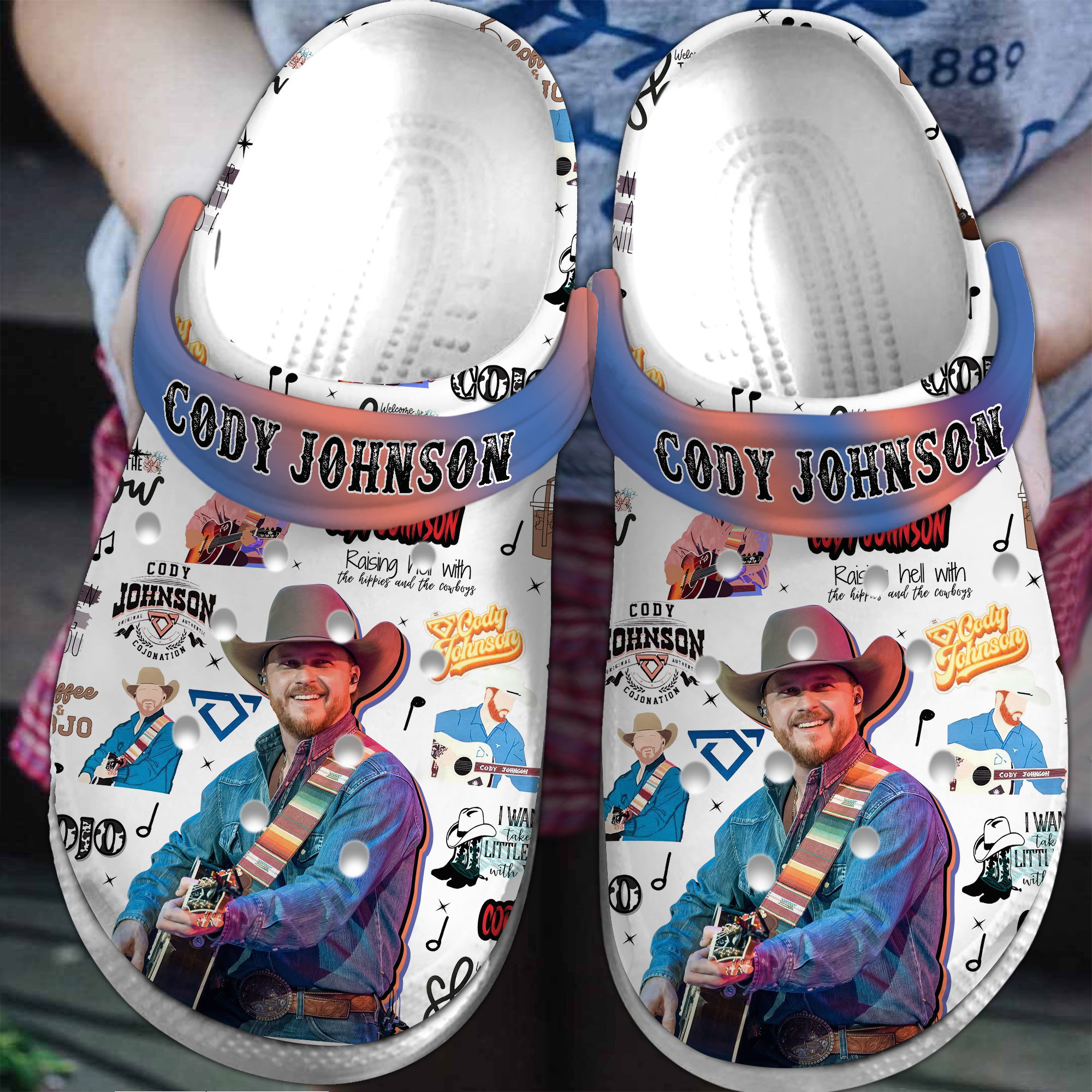 Cody Johnson  Crocs Crocband Clogs Shoes