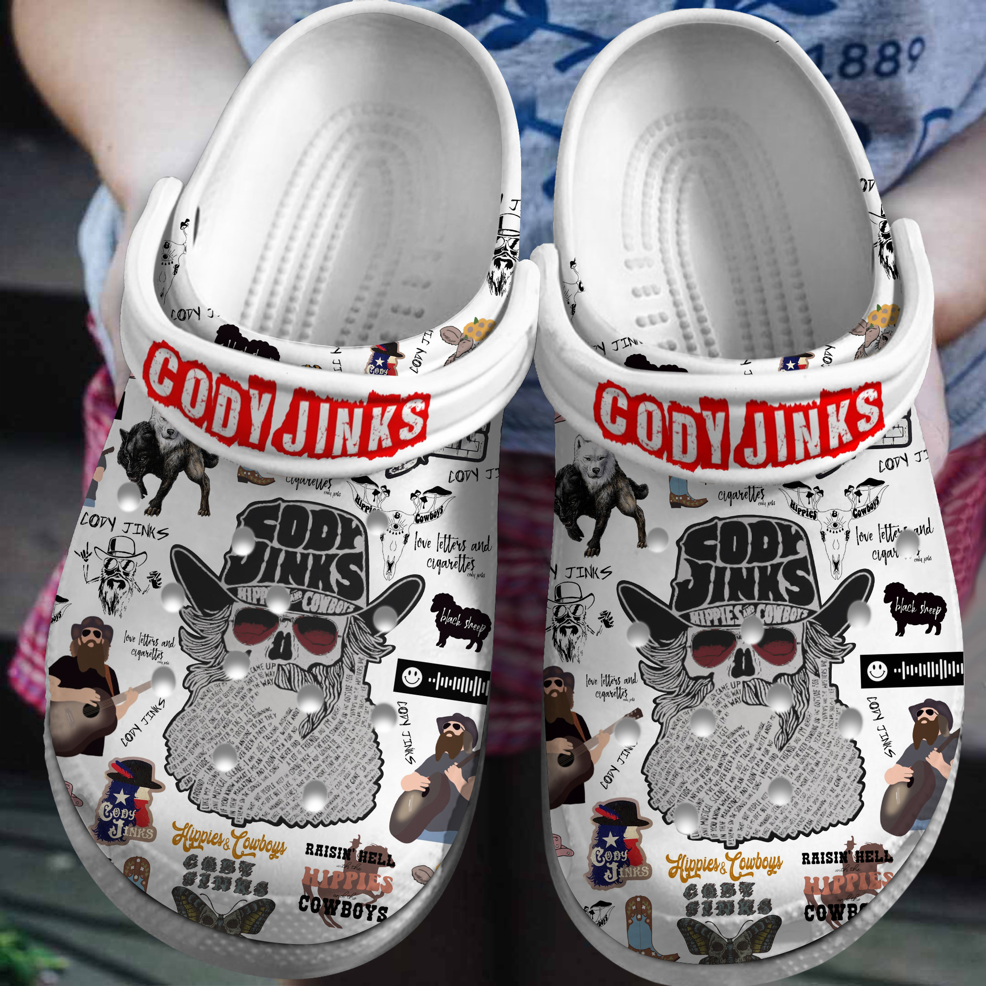 Cody Jinks  Crocs Crocband Clogs Shoes