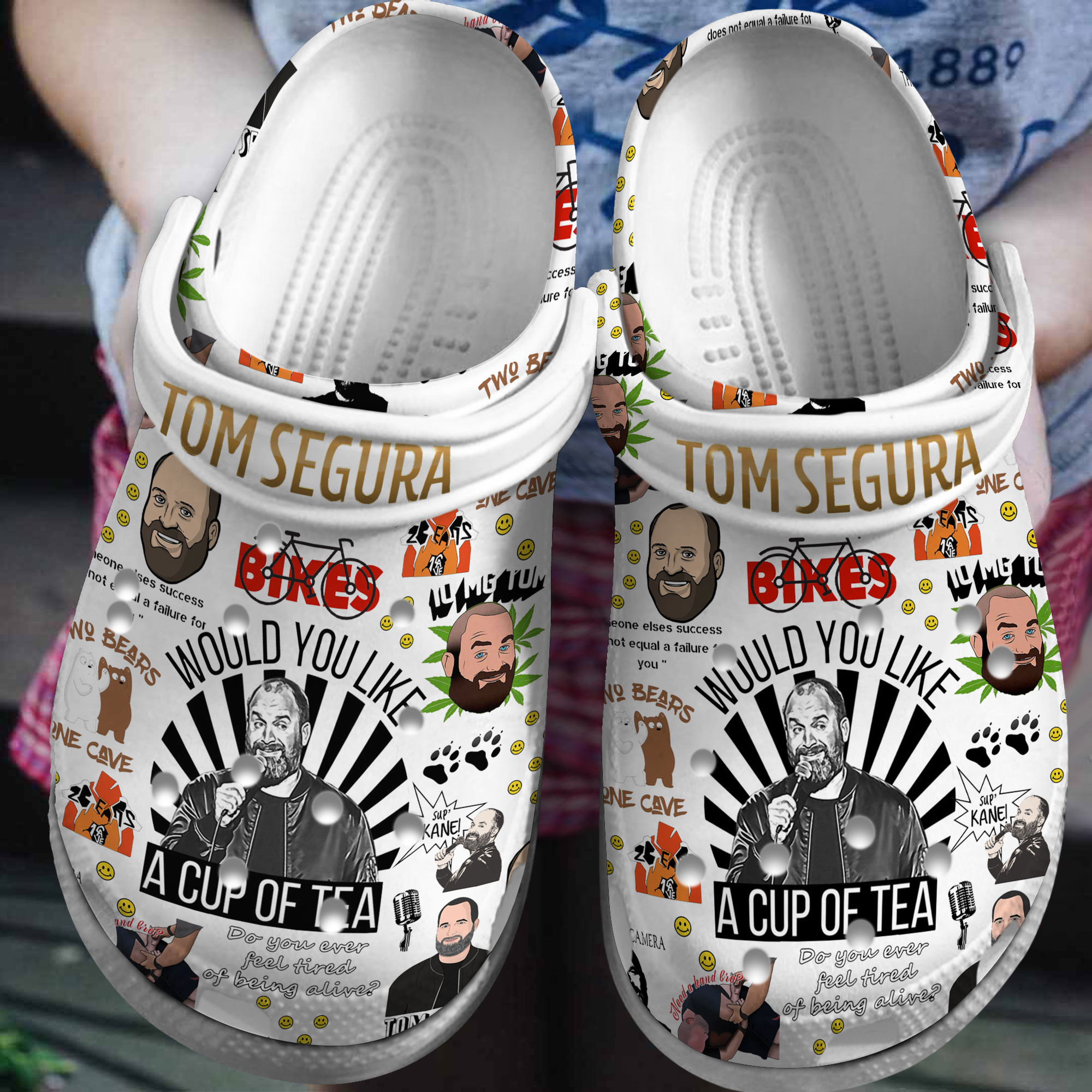 Tom Segura  Crocs Crocband Clogs Shoes