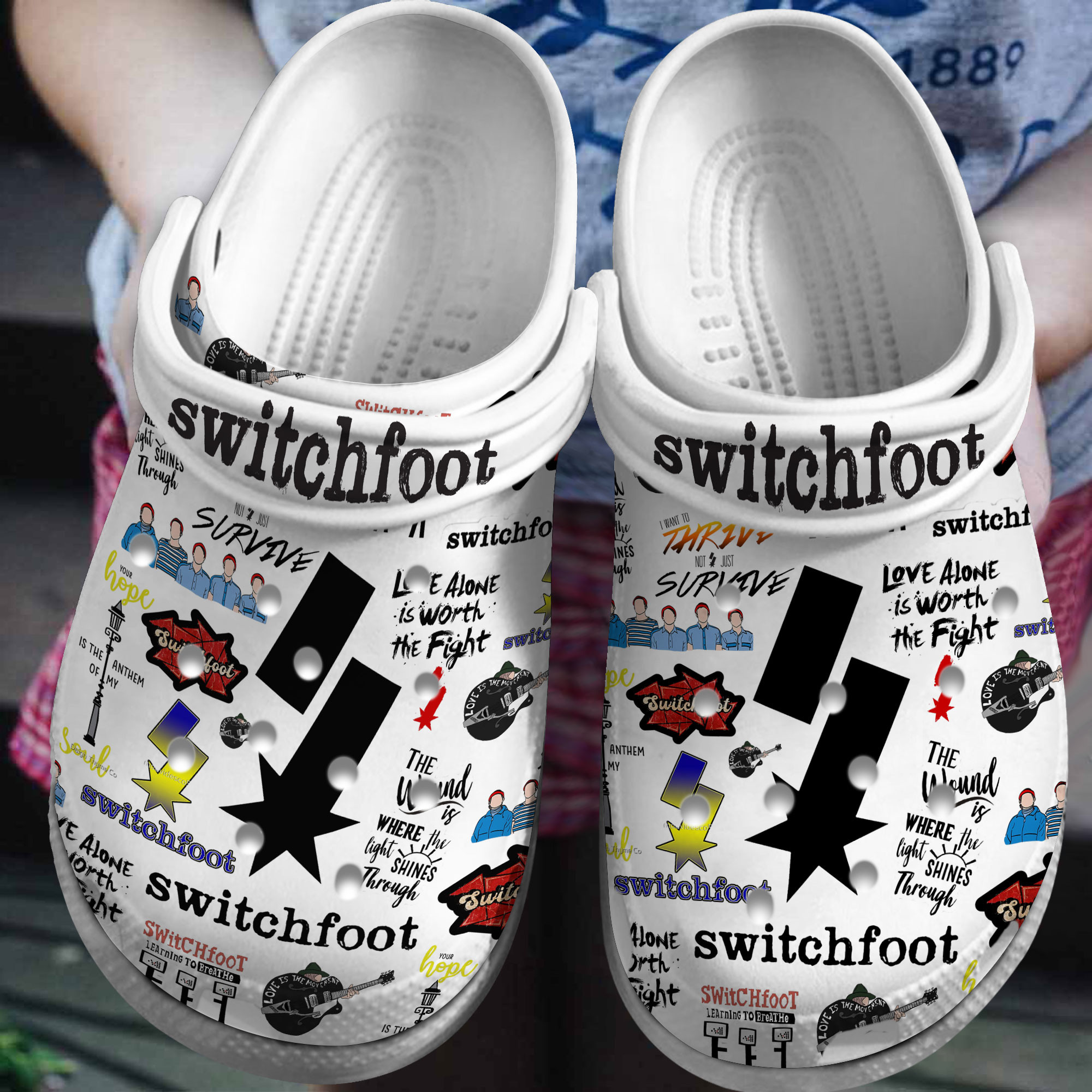Switchfoot  Crocs Crocband Clogs Shoes