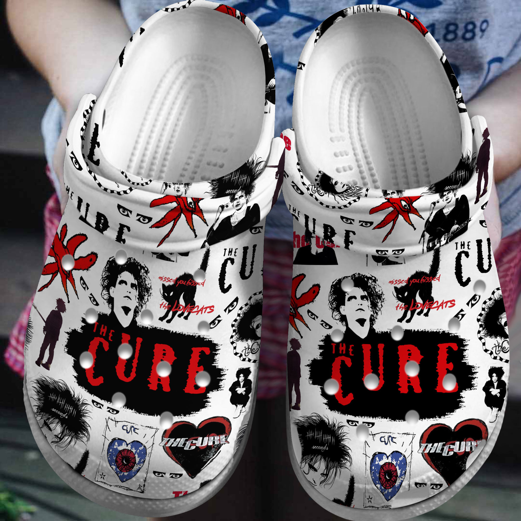 The Cure The Lovecats Music Crocs Crocband Clogs Comfortable For Men Women And Kids