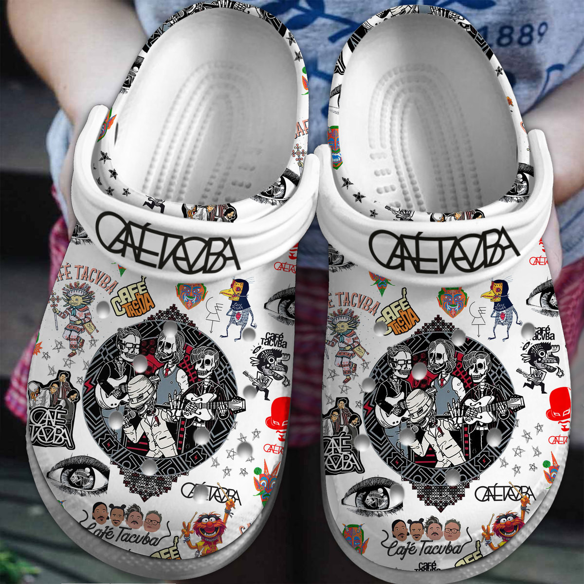 Caf Tacvba Music Crocs Crocband Clogs Comfortable For Men Women And Kids