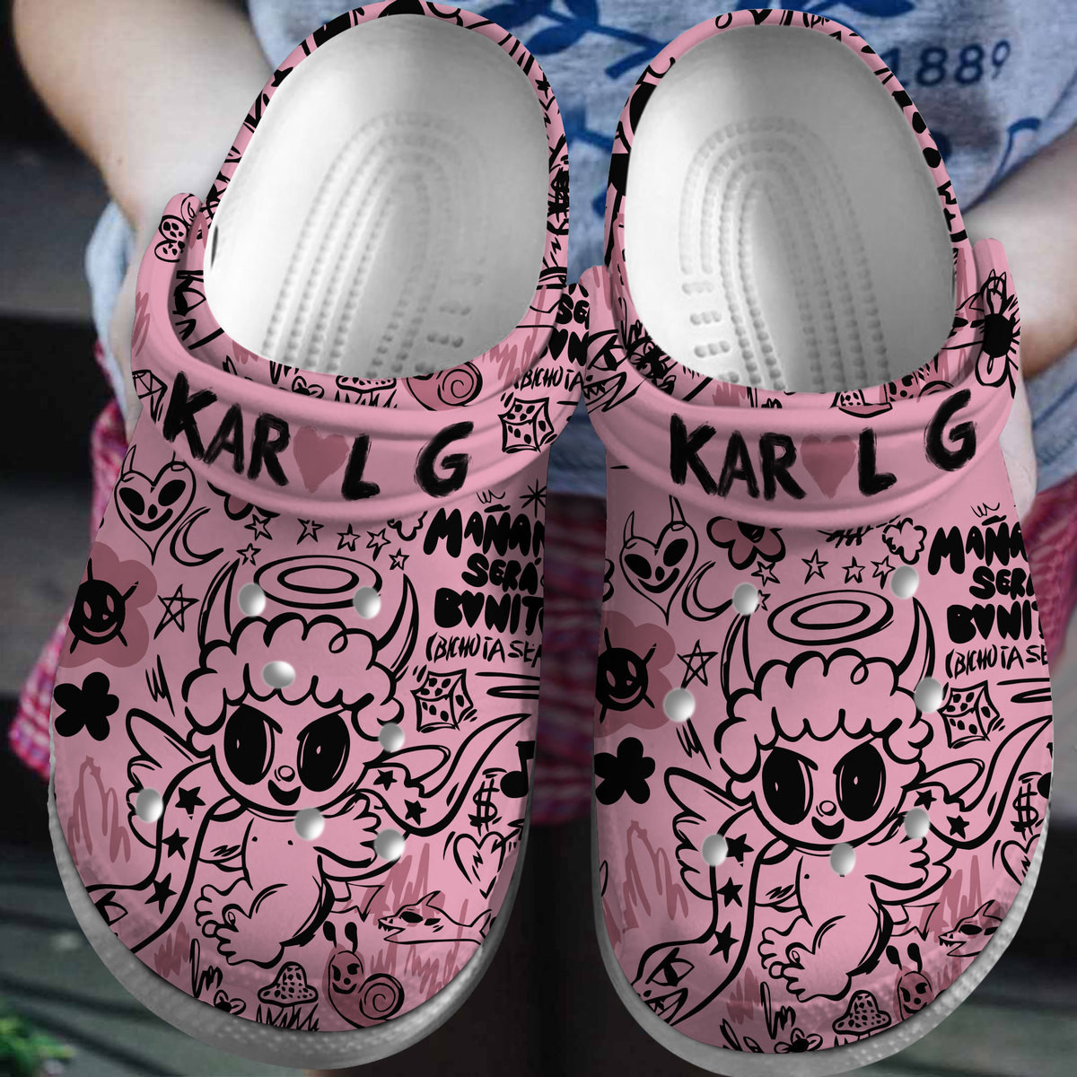 Karol G Music Crocs Crocband Comfortable For Men Women And Kids