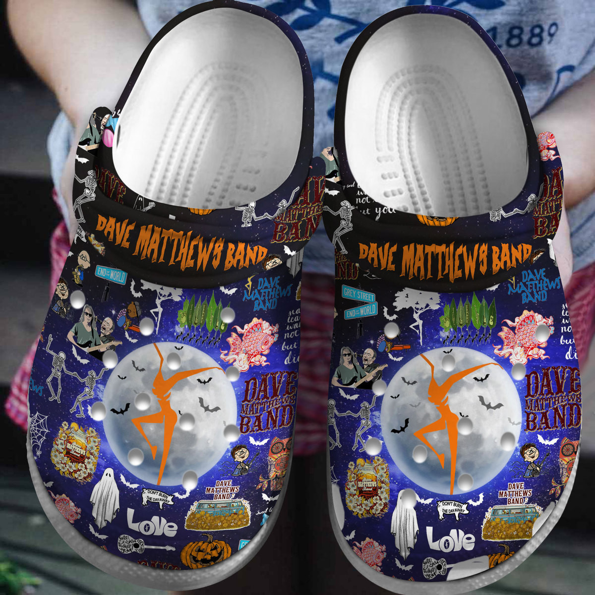 Dave Matthews Band Music Crocs Crocband Comfortable For Men Women And Kids