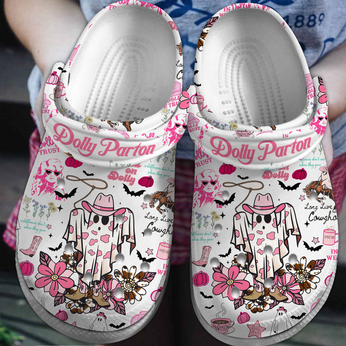 Dolly Parton Music Crocs Crocband Clogs Comfortable For Men Women And Kids