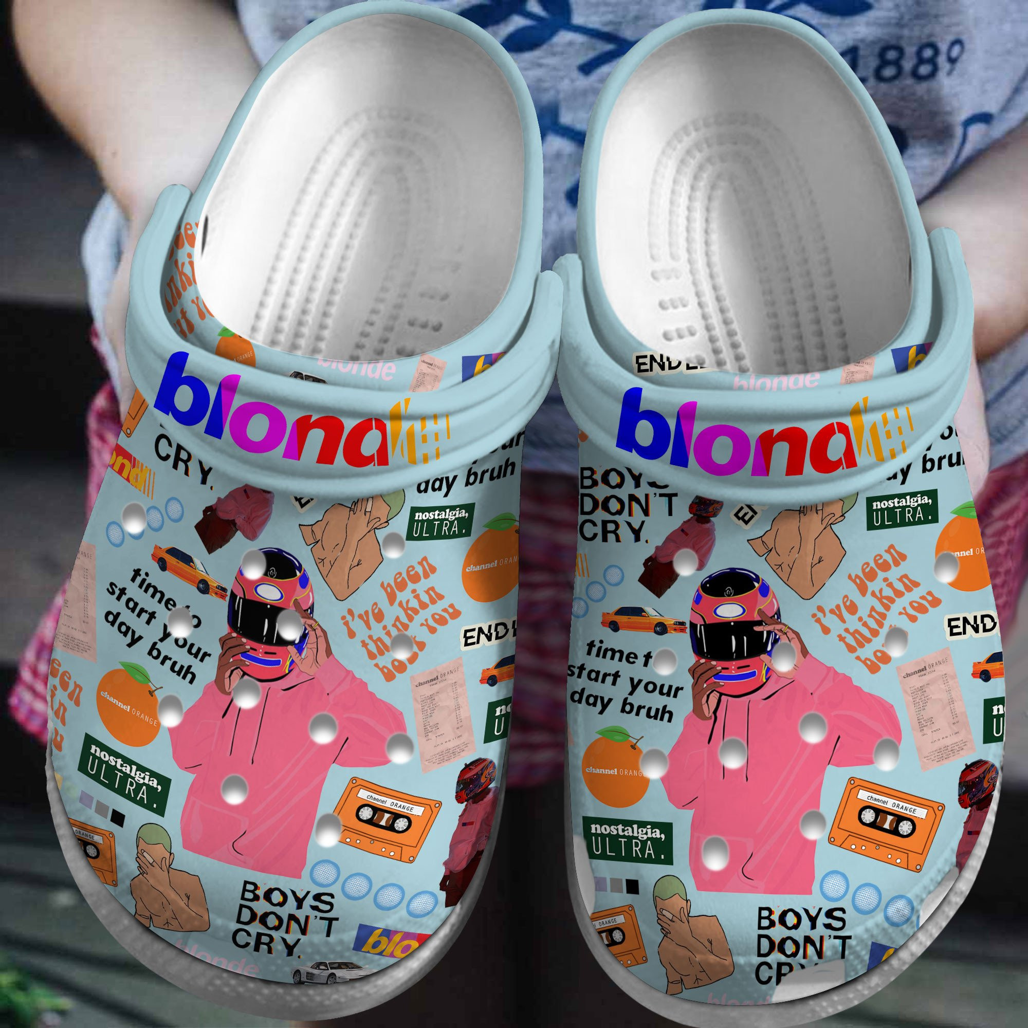 Frank Ocean Music Crocs Crocband Clogs