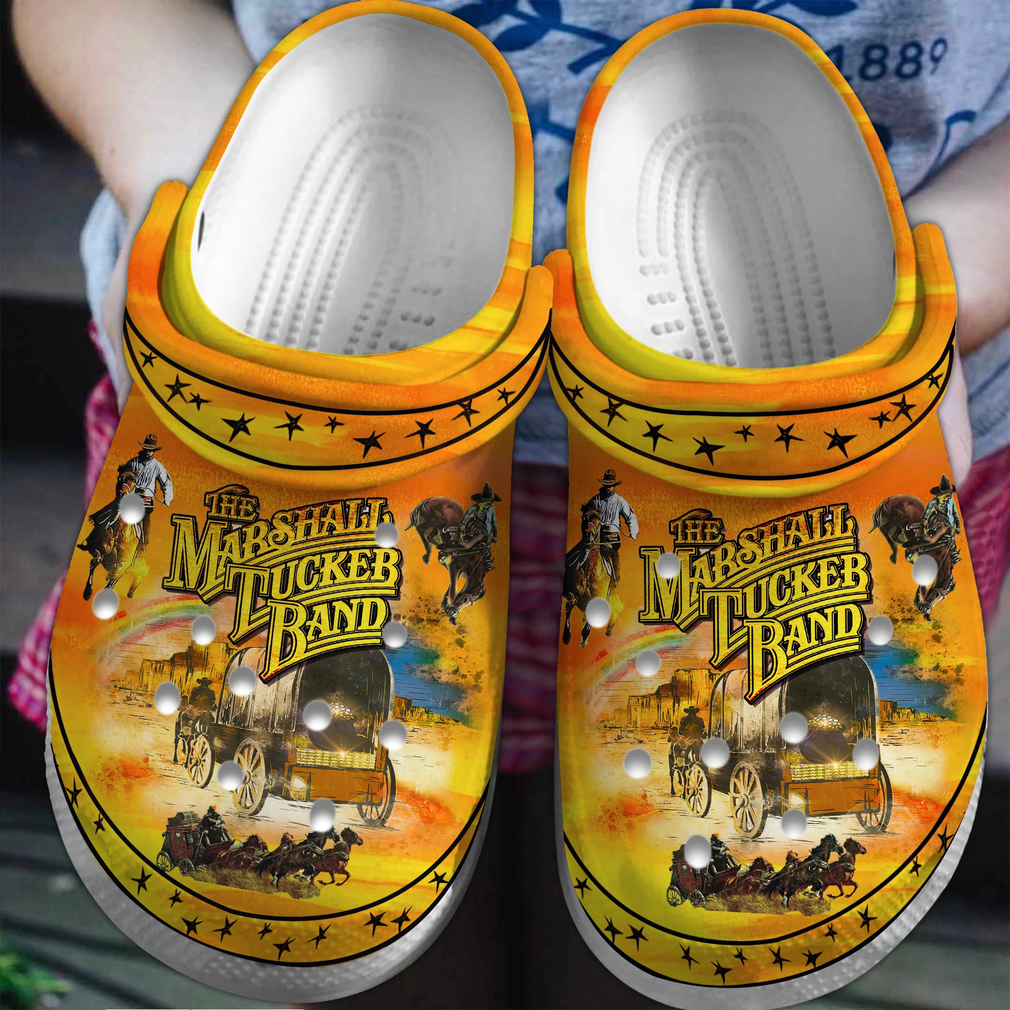 The Marshall Tucker Band Music Crocs Crocband Clogs Shoes