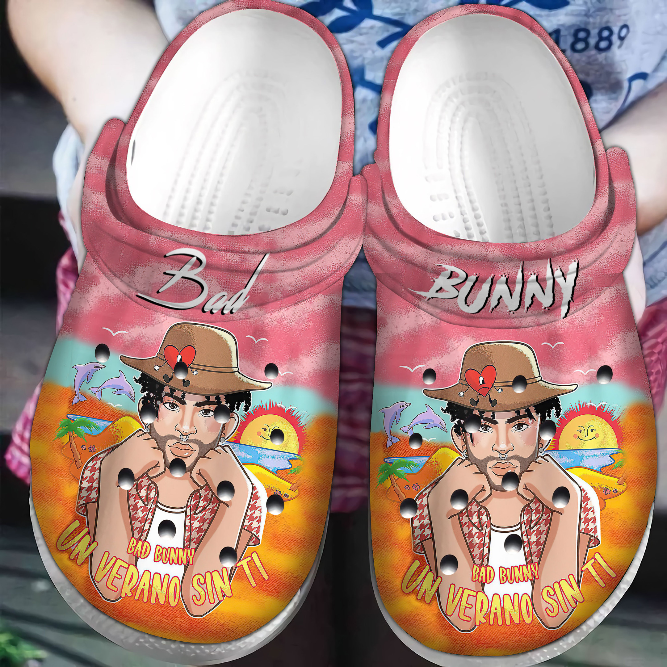 Bad Bunny Music Clog Shoes Crocs