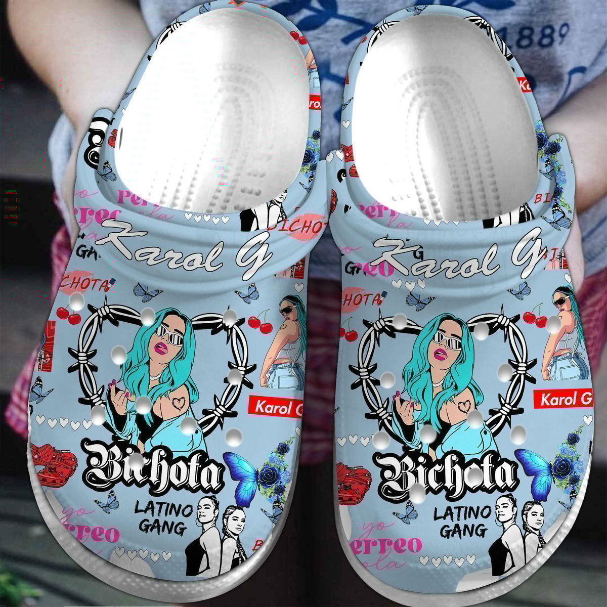Karol G Music Crocs Crocband Clogs