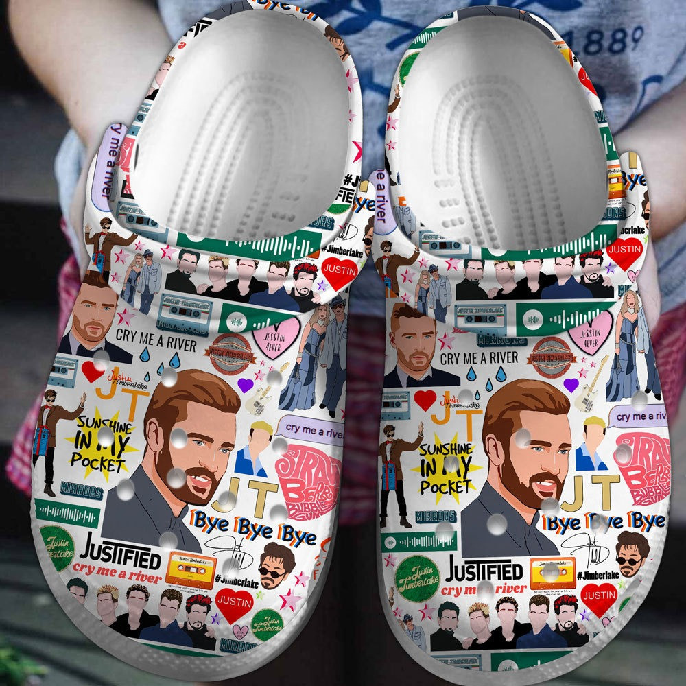 Cry Me A River Justin Timberlake Music Crocs Crocband Clogs Shoes