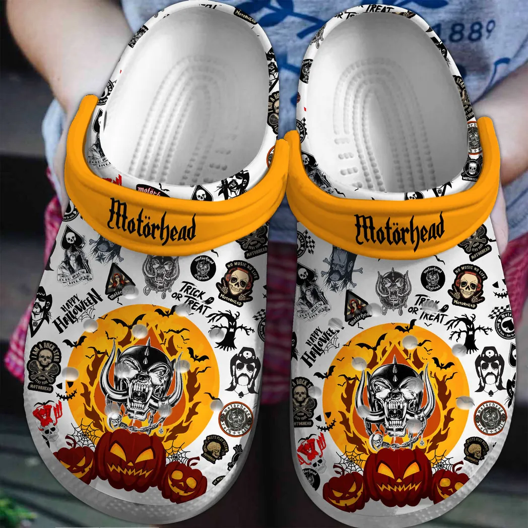 Motorhead Music Crocs Clogs