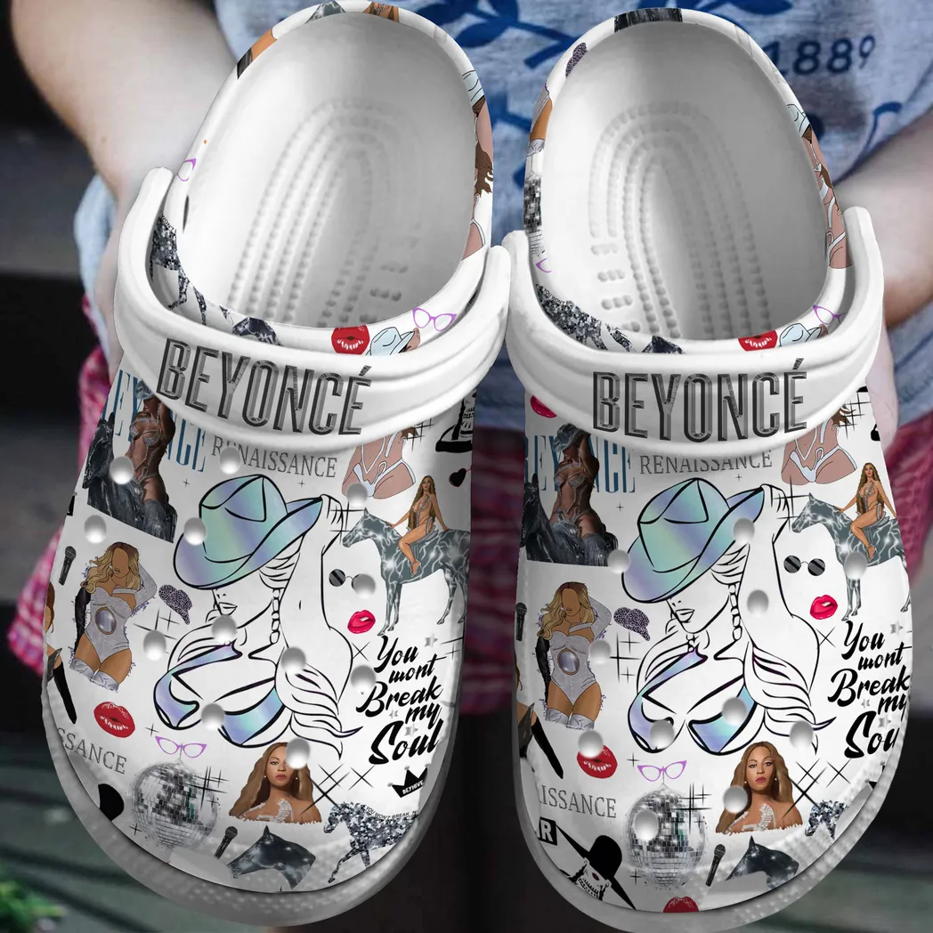 Beyonce Crocs You Wont Break My Soul Clogs