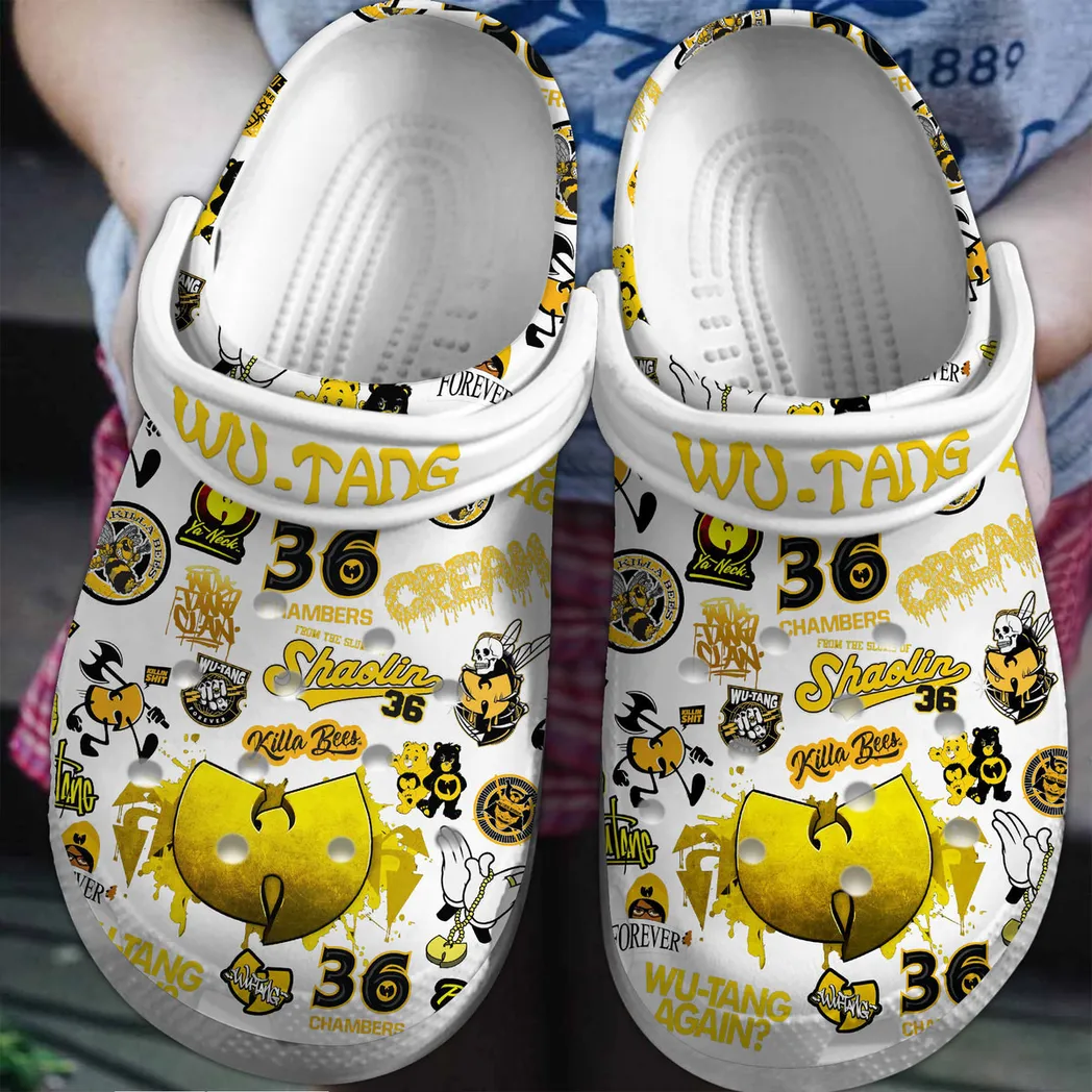 Wu Tang Clan Crocs Music Clogs Shoes
