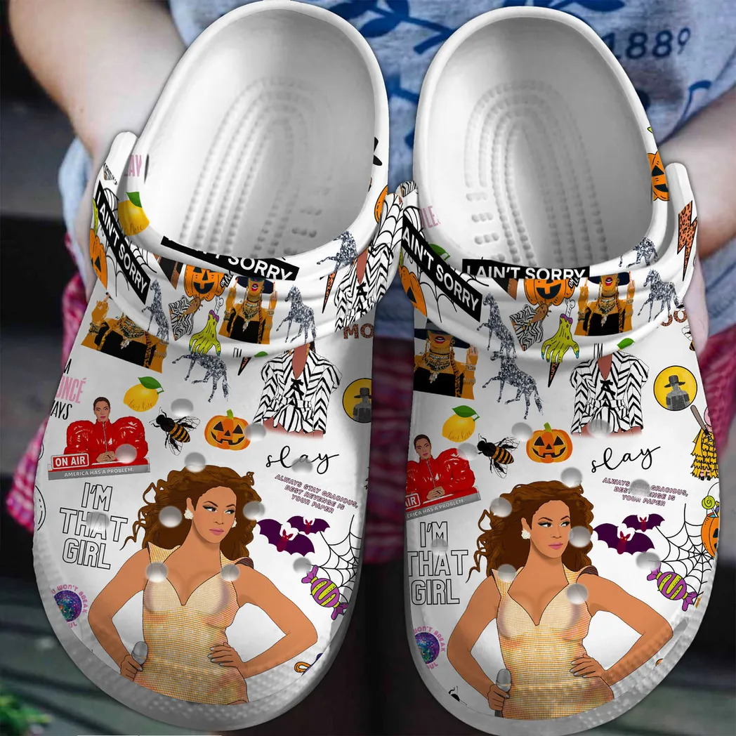 Beyonce Music Crocs Clogs Shoes