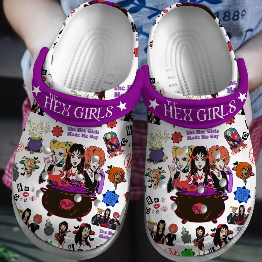 The Hex Girls Music Crocs Clogs Shoes