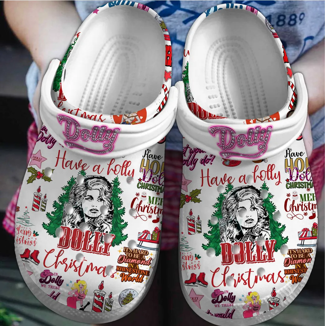Dolly Parton Music Crocs Clogs Shoes