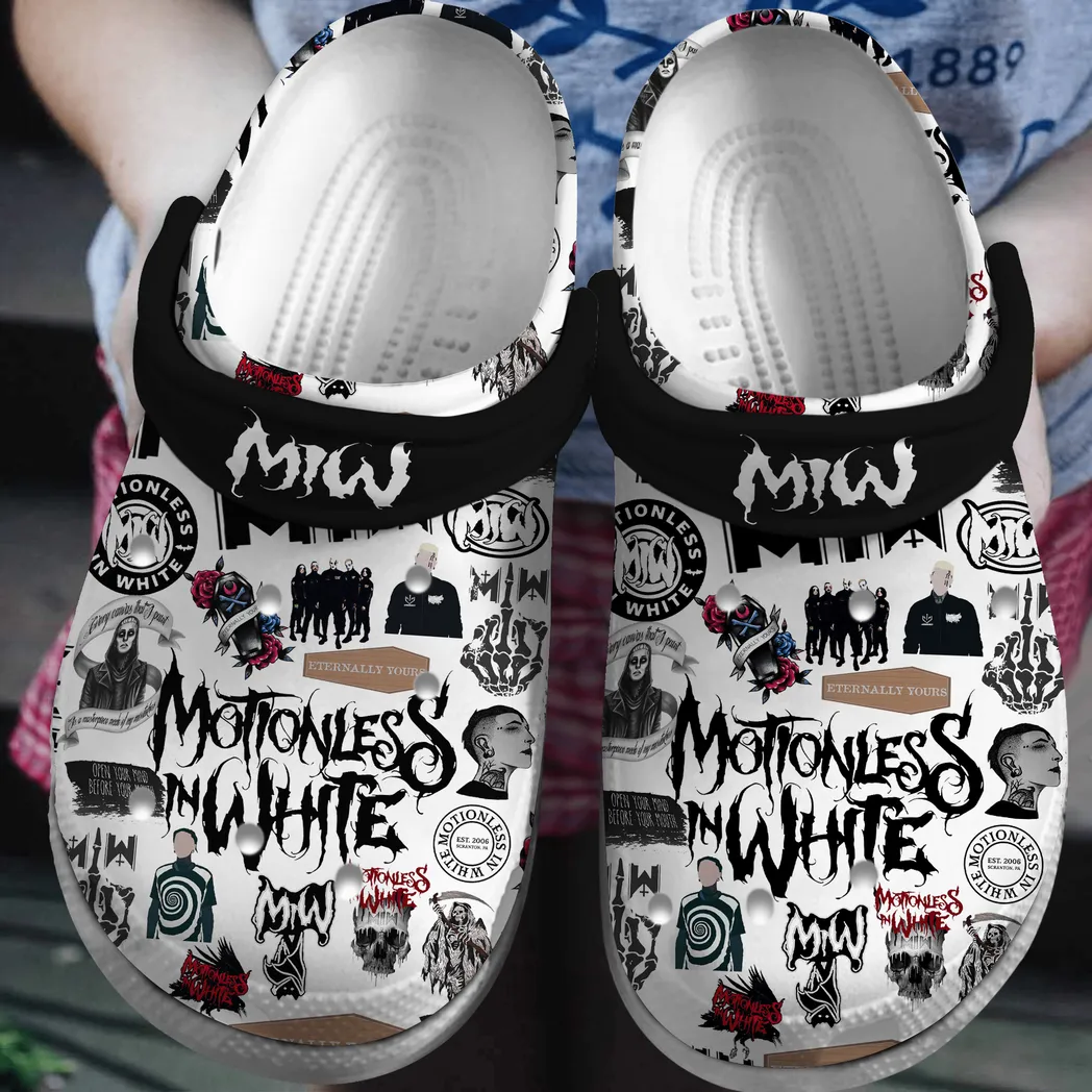 Motionless In White Music Crocs Clogs