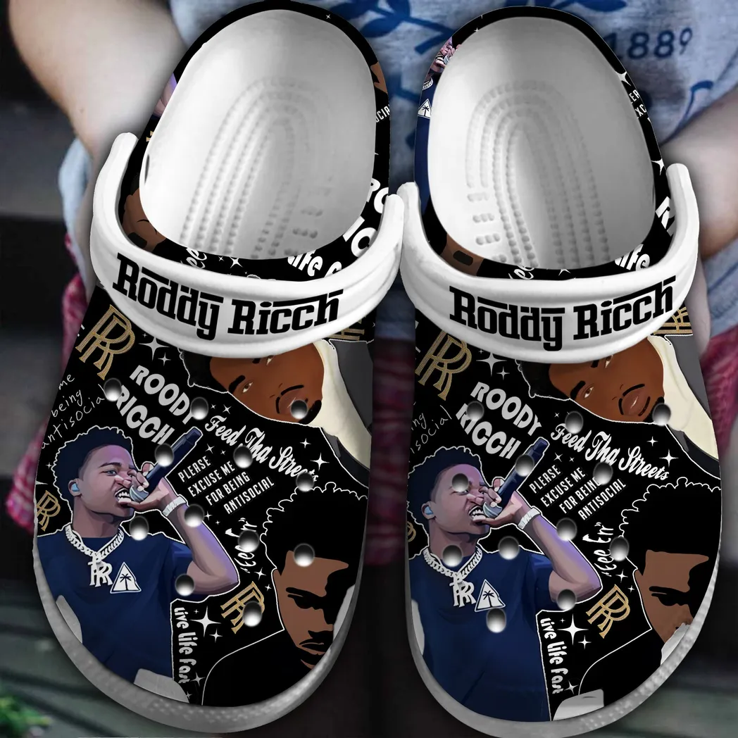 Roy Ricch Music Crocs Clogs